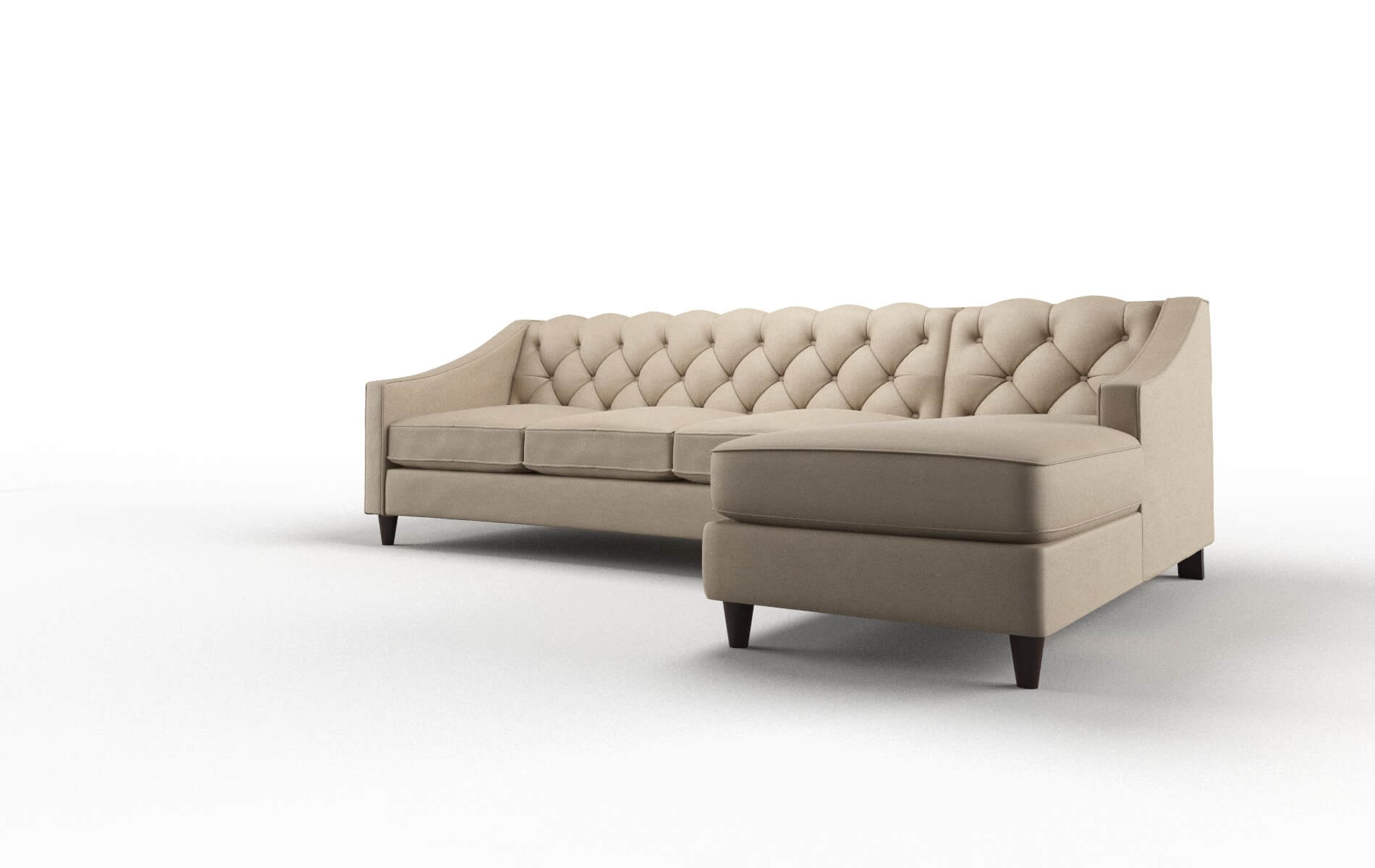 Manchester Chance Platinum Panel espresso legs 4