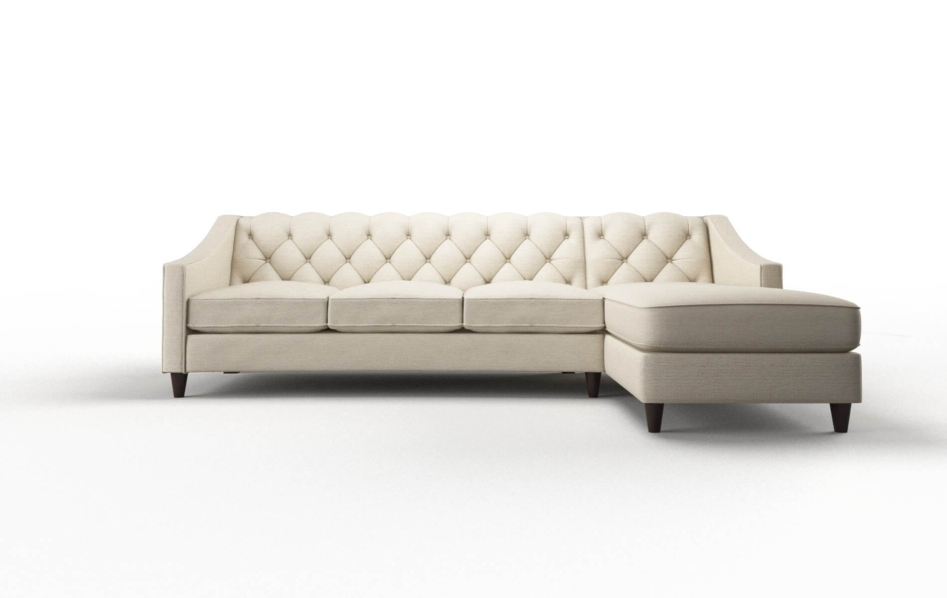 Manchester Chance sand Panel Espresso Legs  1