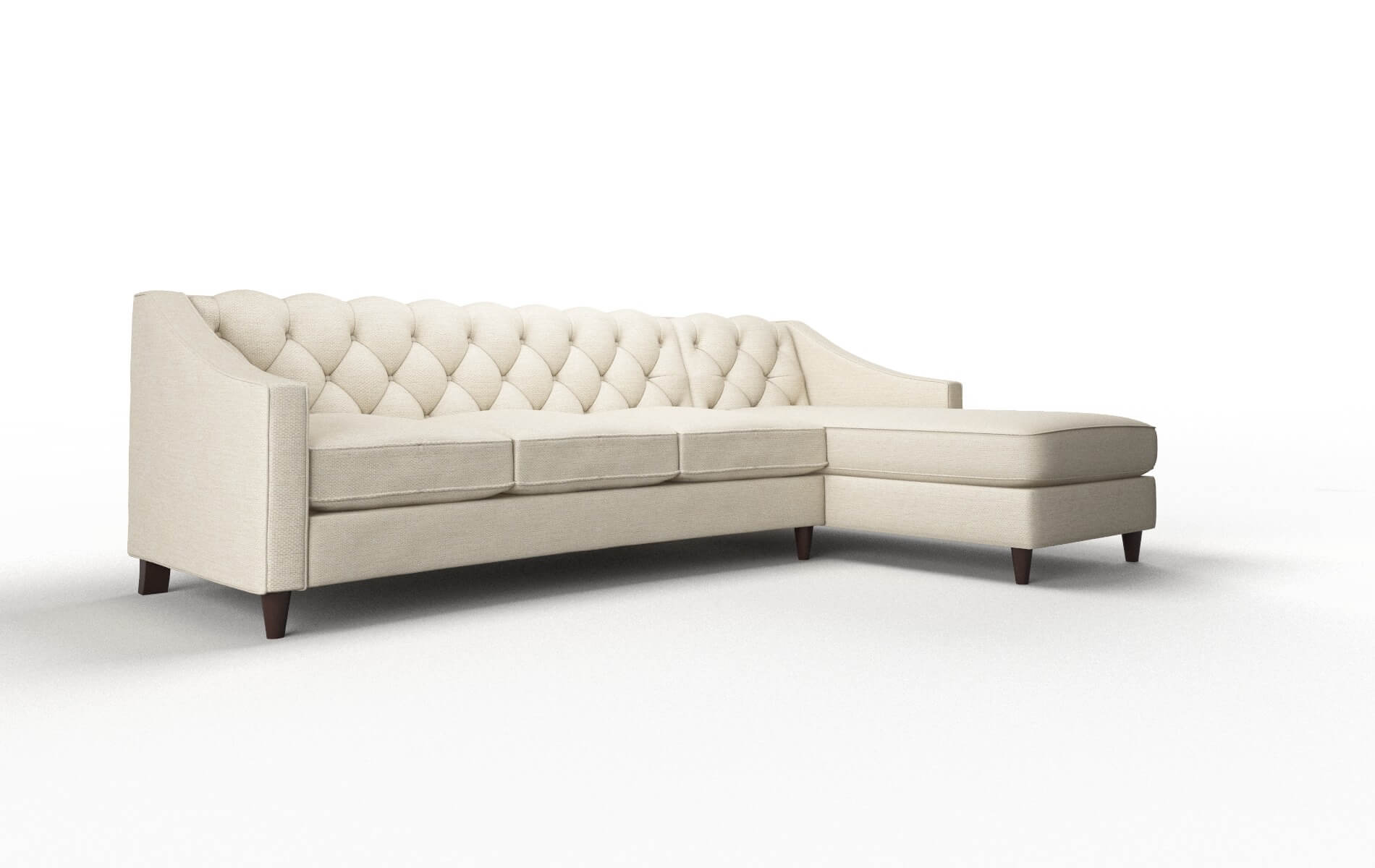 Manchester Chance Sand Panel espresso legs 2