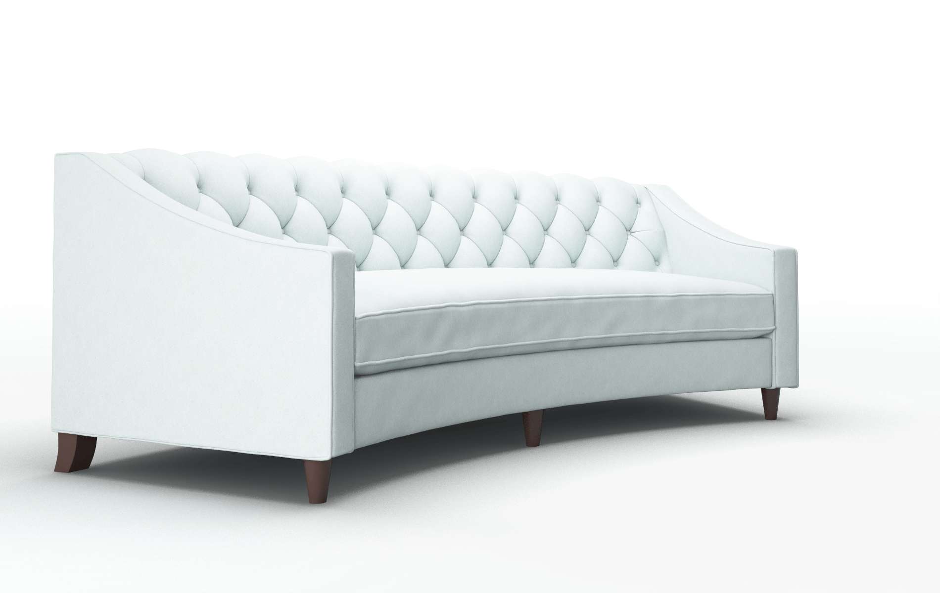 Manchester Clyde Cornflower Sofa espresso legs 2
