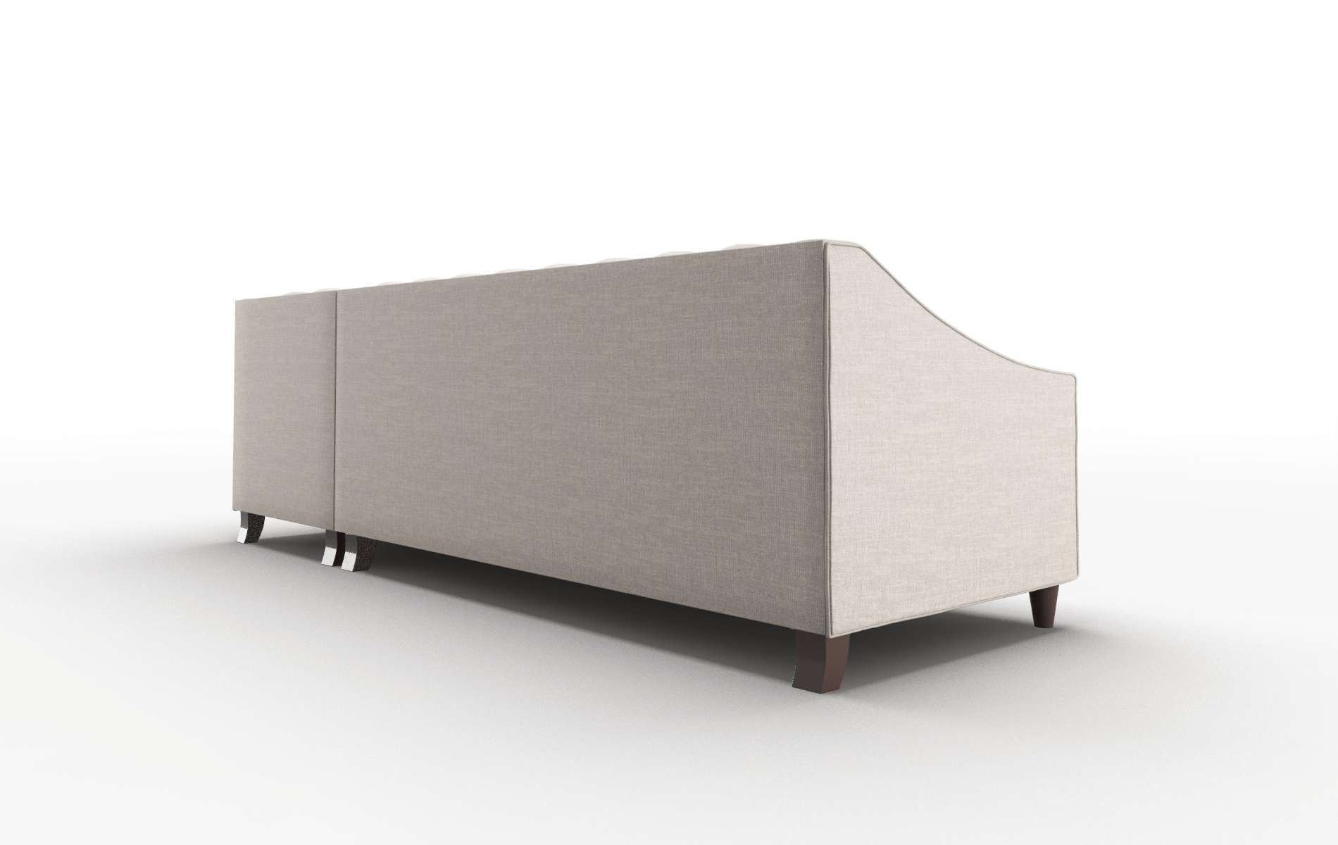 Manchester Clyde Dolphin Panel espresso legs 5