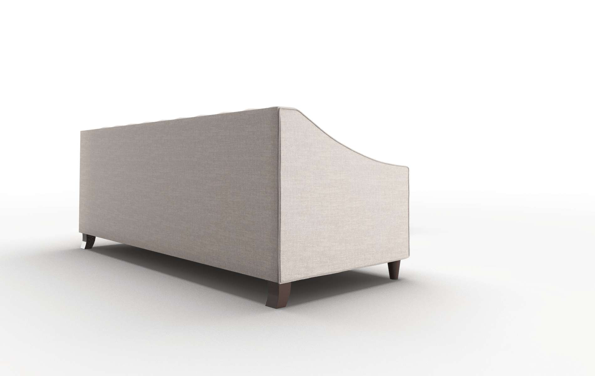 Manchester Clyde Dolphin Sectional espresso legs 3