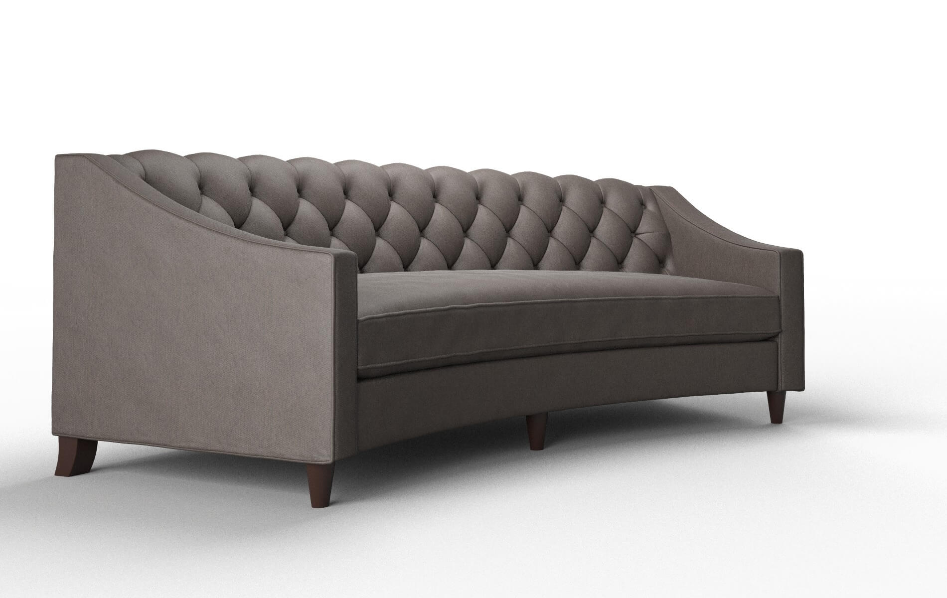 Manchester Cosmo Chocolate Sofa espresso legs 2