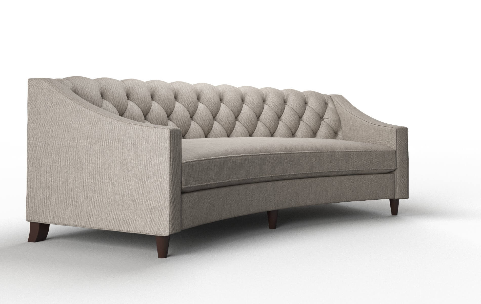 Manchester Cosmo Taupe Sofa espresso legs 2