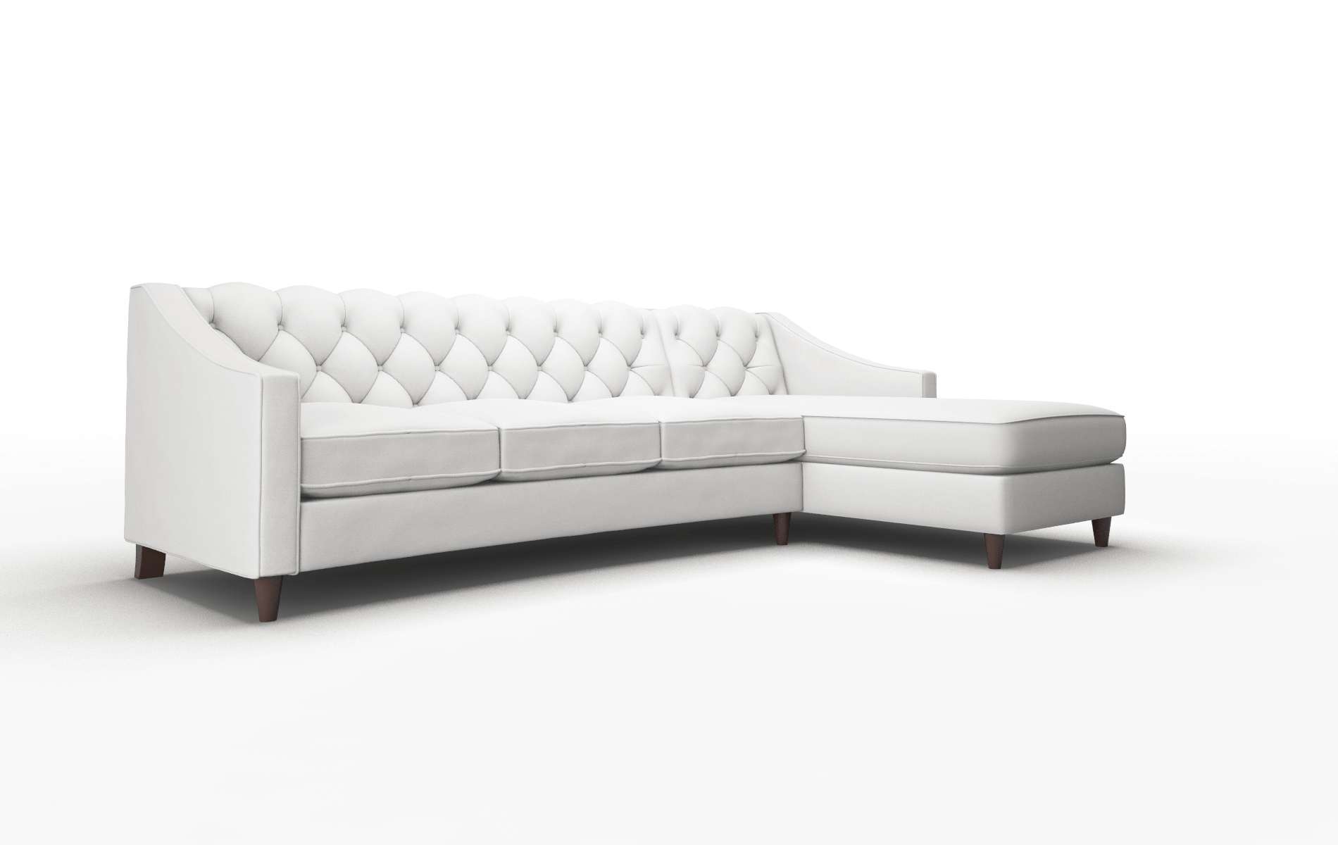 Manchester Dawson Platinum Panel espresso legs 2