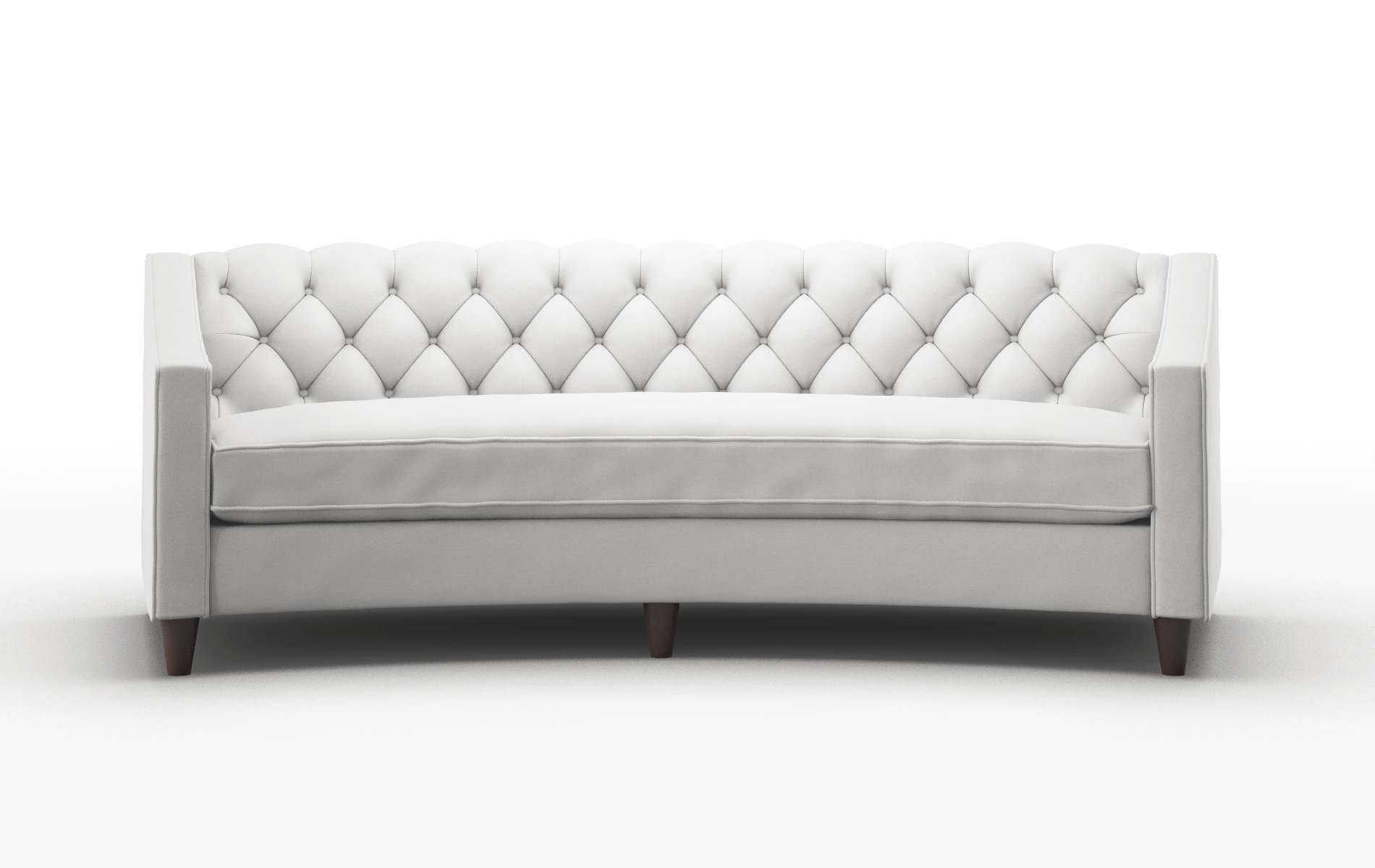 Manchester Dawson Platinum Sofa espresso legs 1