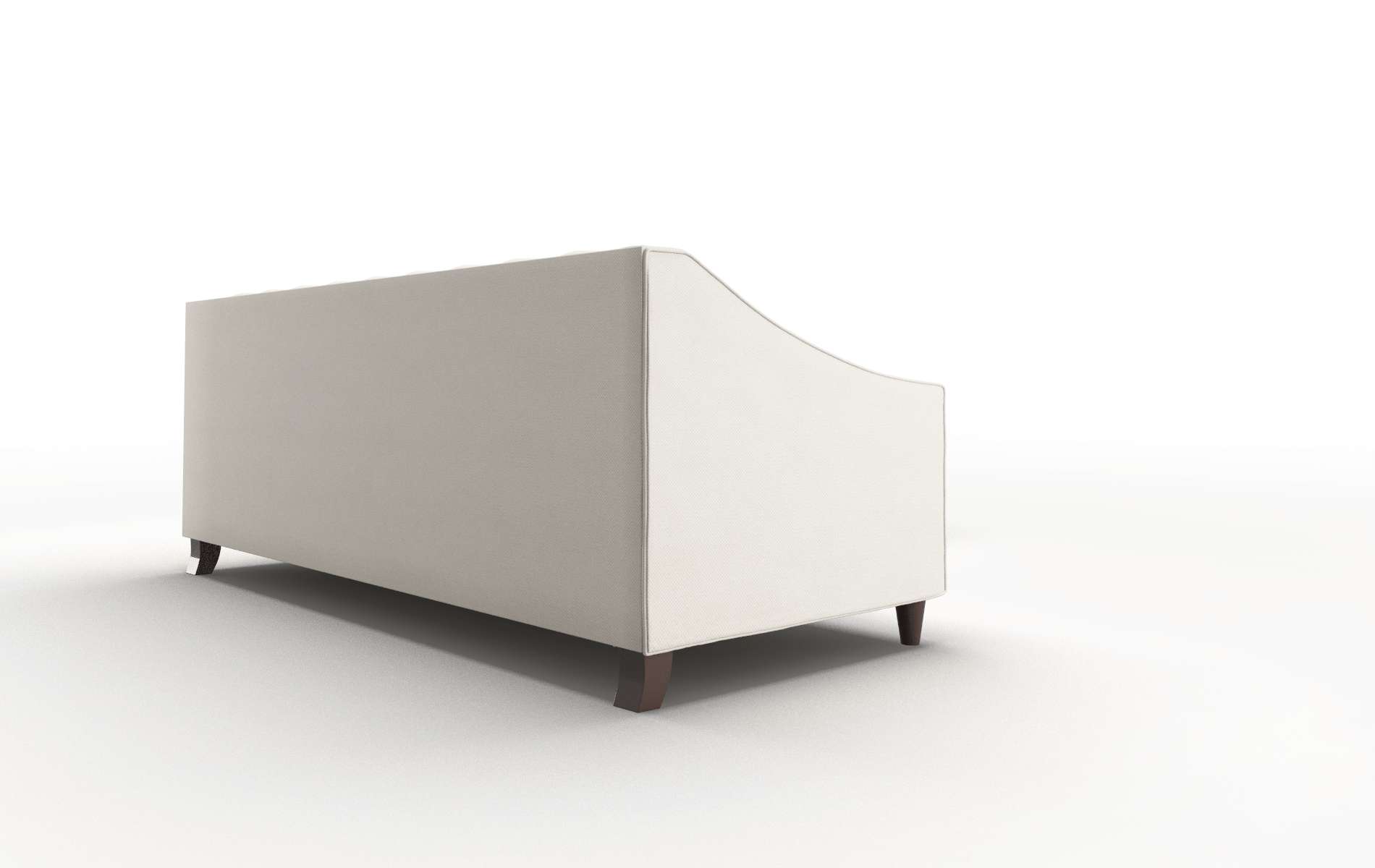 Manchester Dawson Sand Sectional espresso legs 3