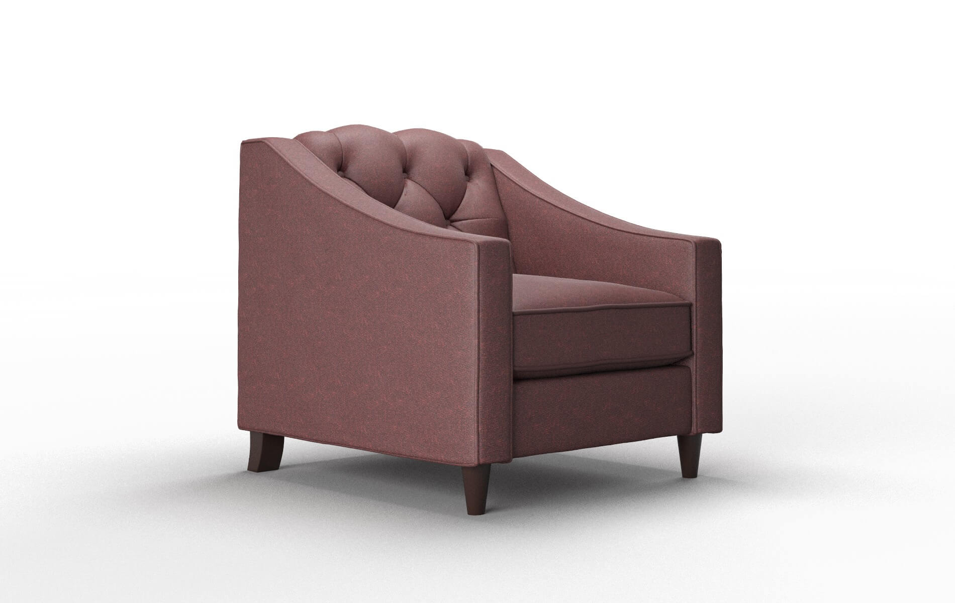 Manchester Derby Berry Chair espresso legs 2
