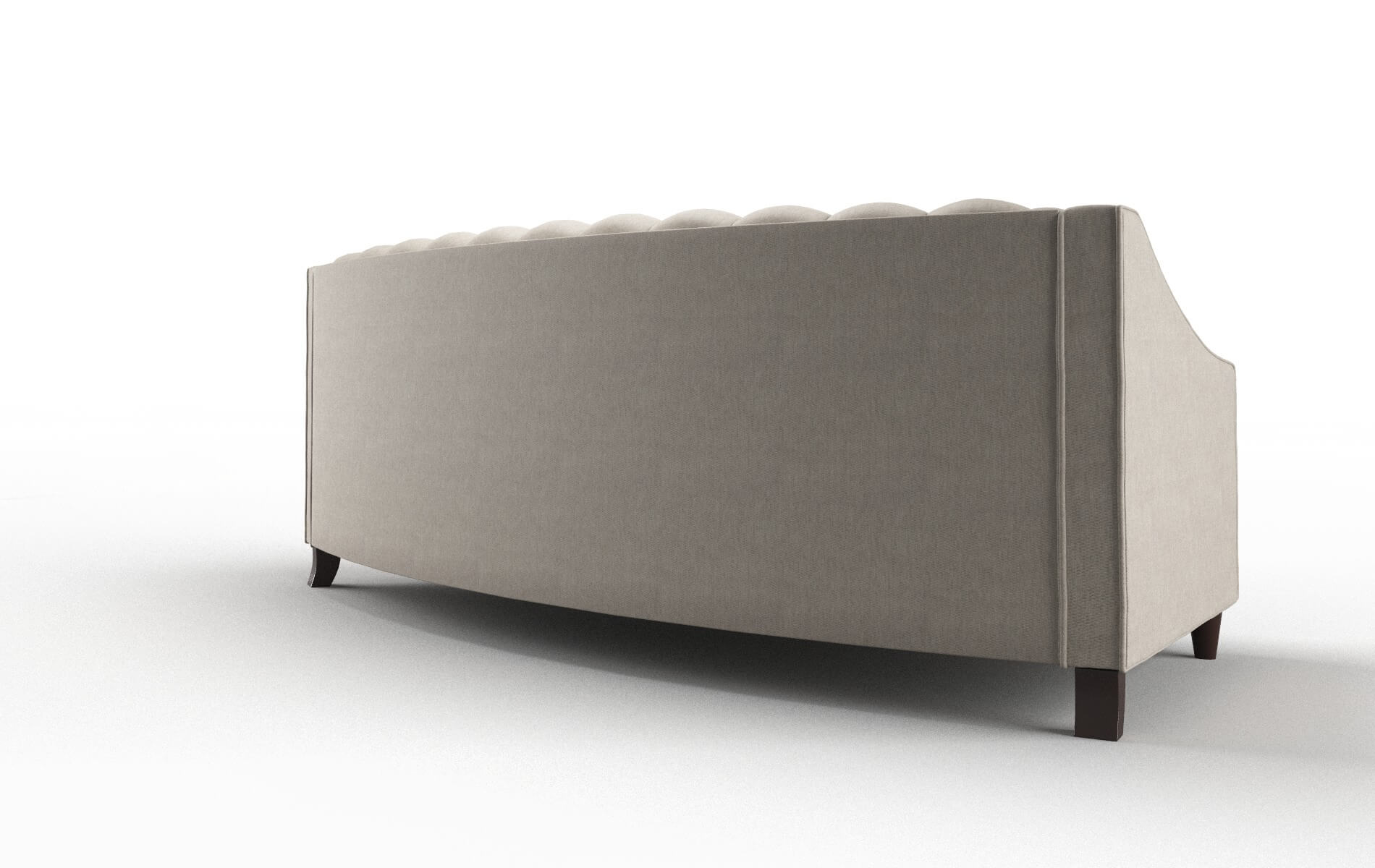 Manchester Derby Linen Sofa espresso legs 5