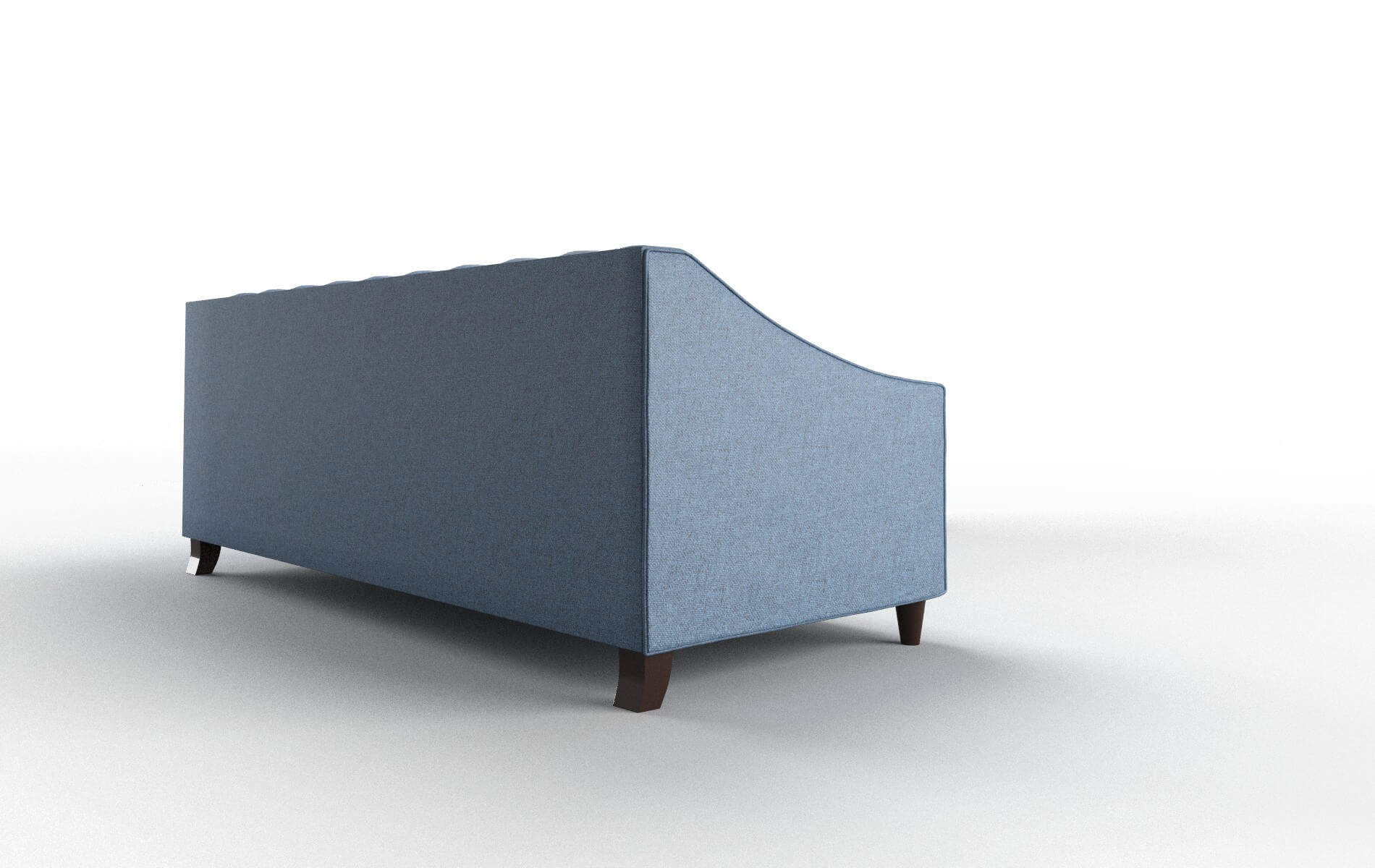 Manchester Derby Navy Sectional espresso legs 3