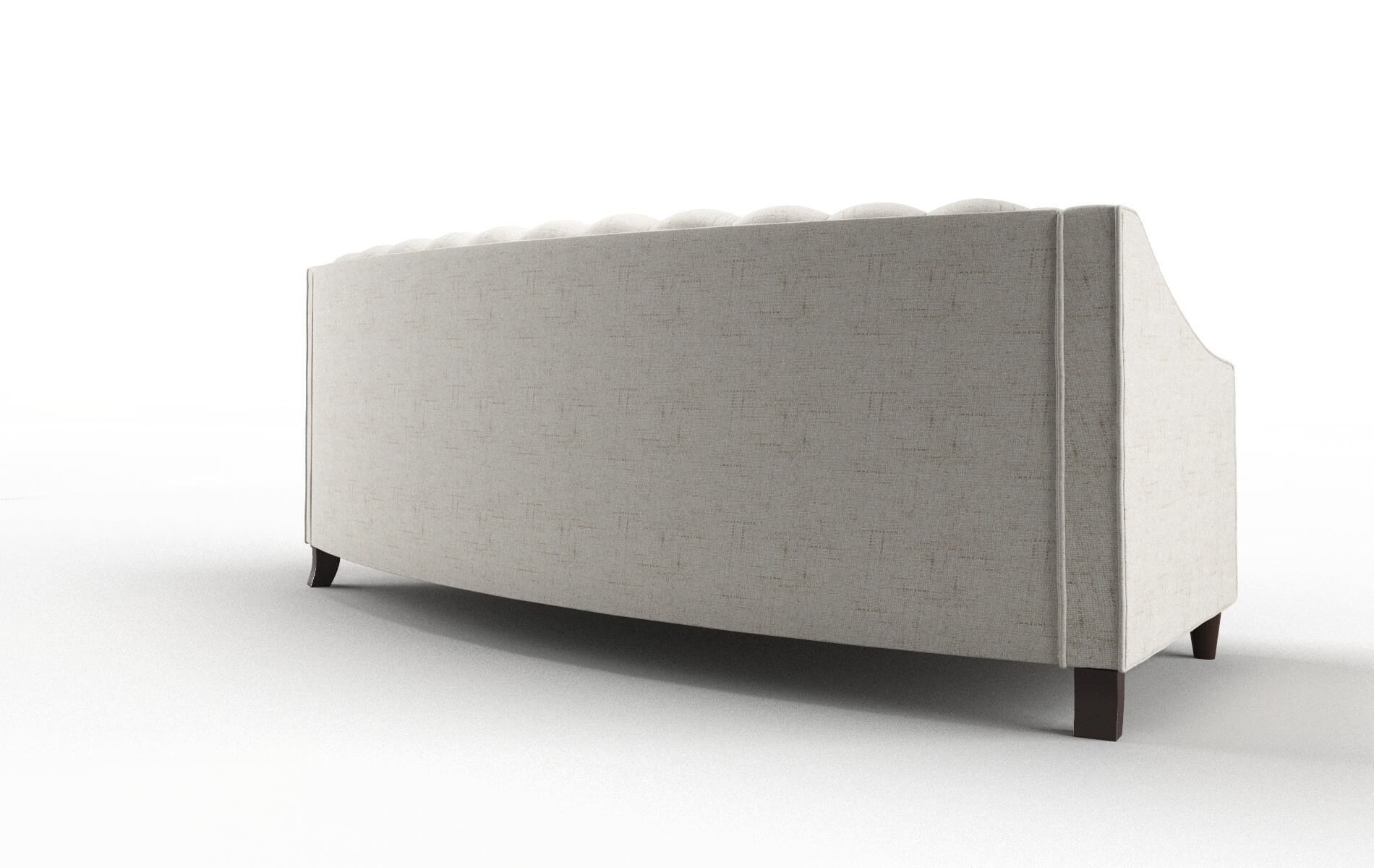 Manchester Derby Taupe Sofa espresso legs 5