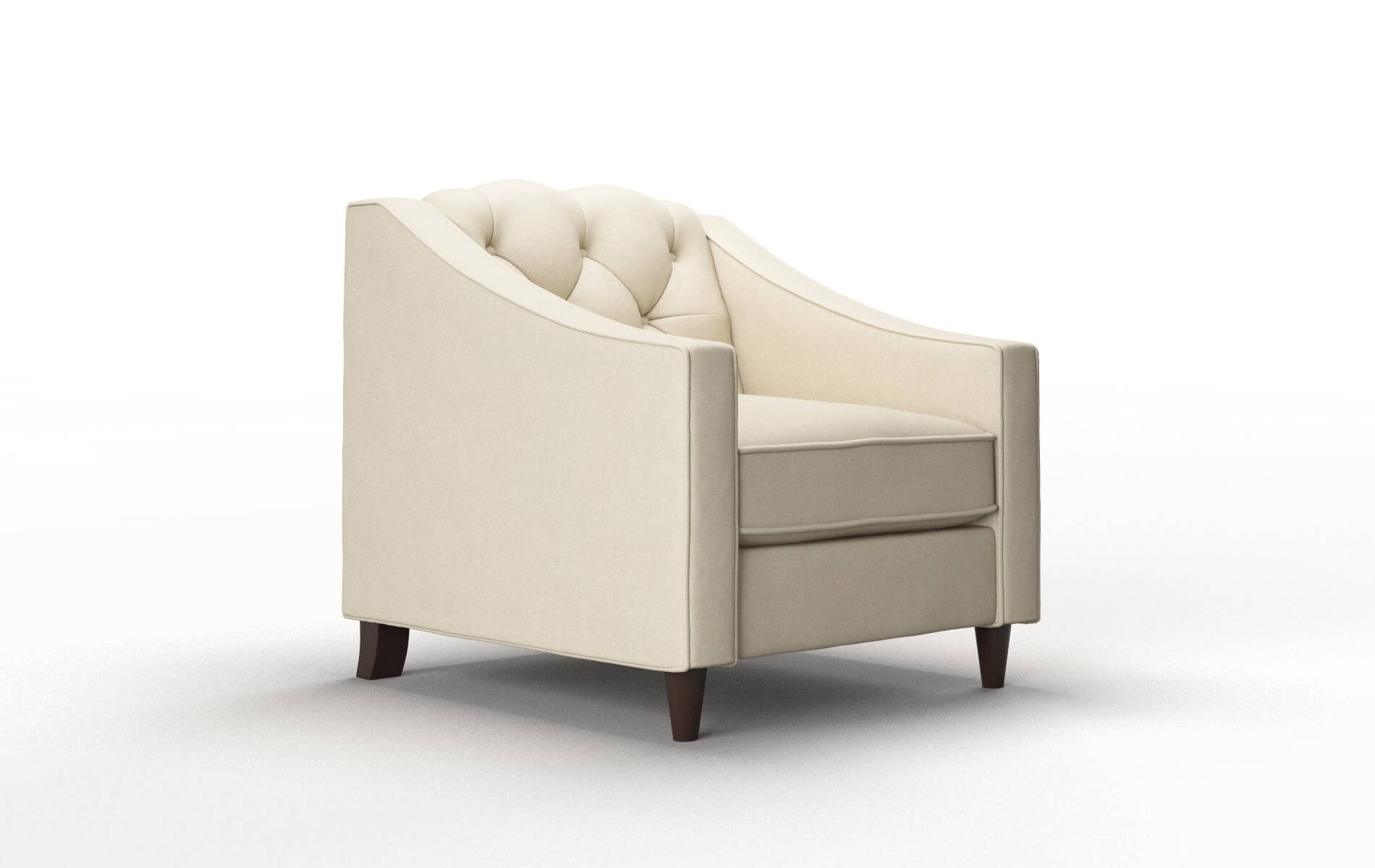 Manchester Dream_d Almond Chair espresso legs 2