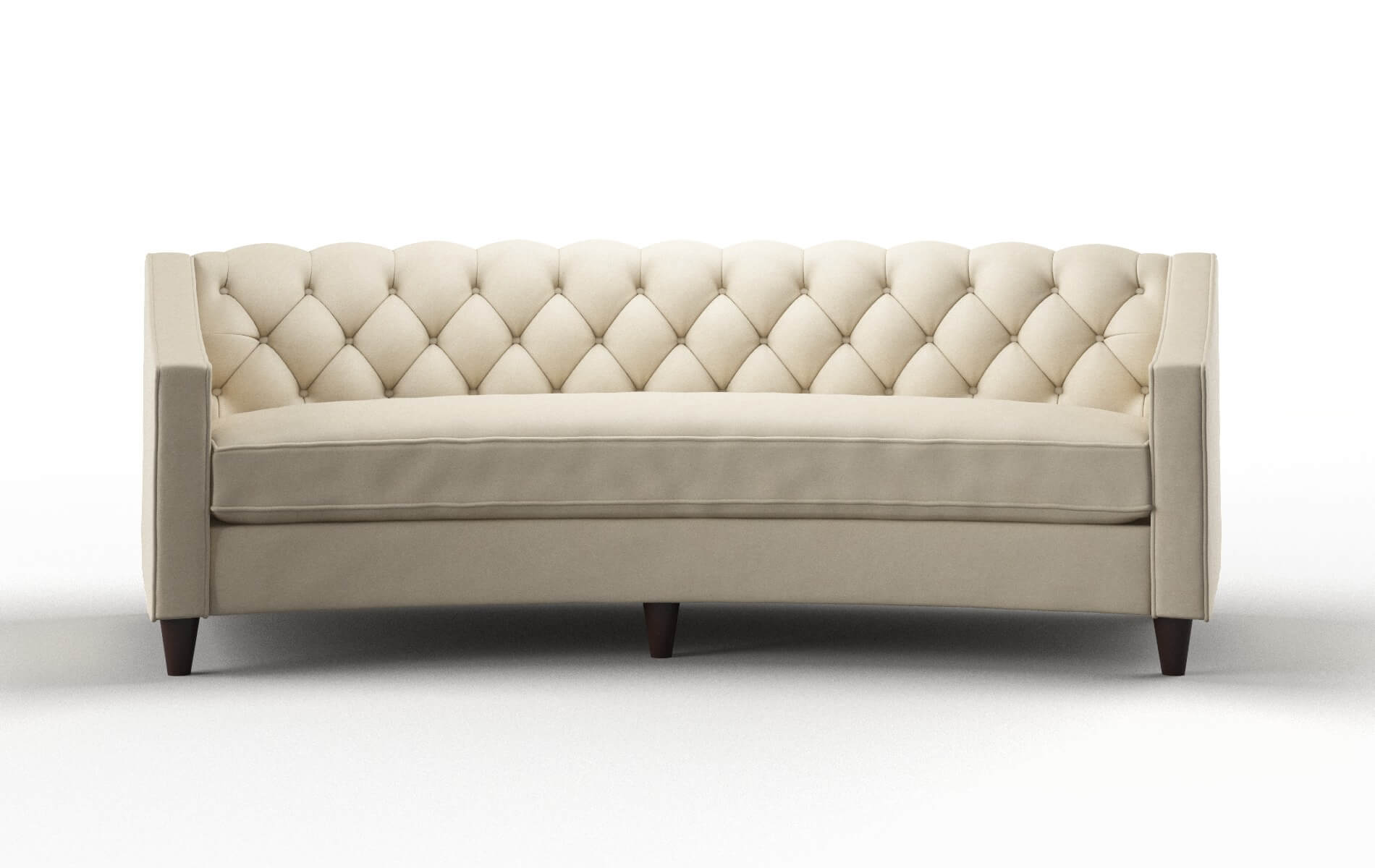 Manchester Dream_d Almond Sofa espresso legs 1