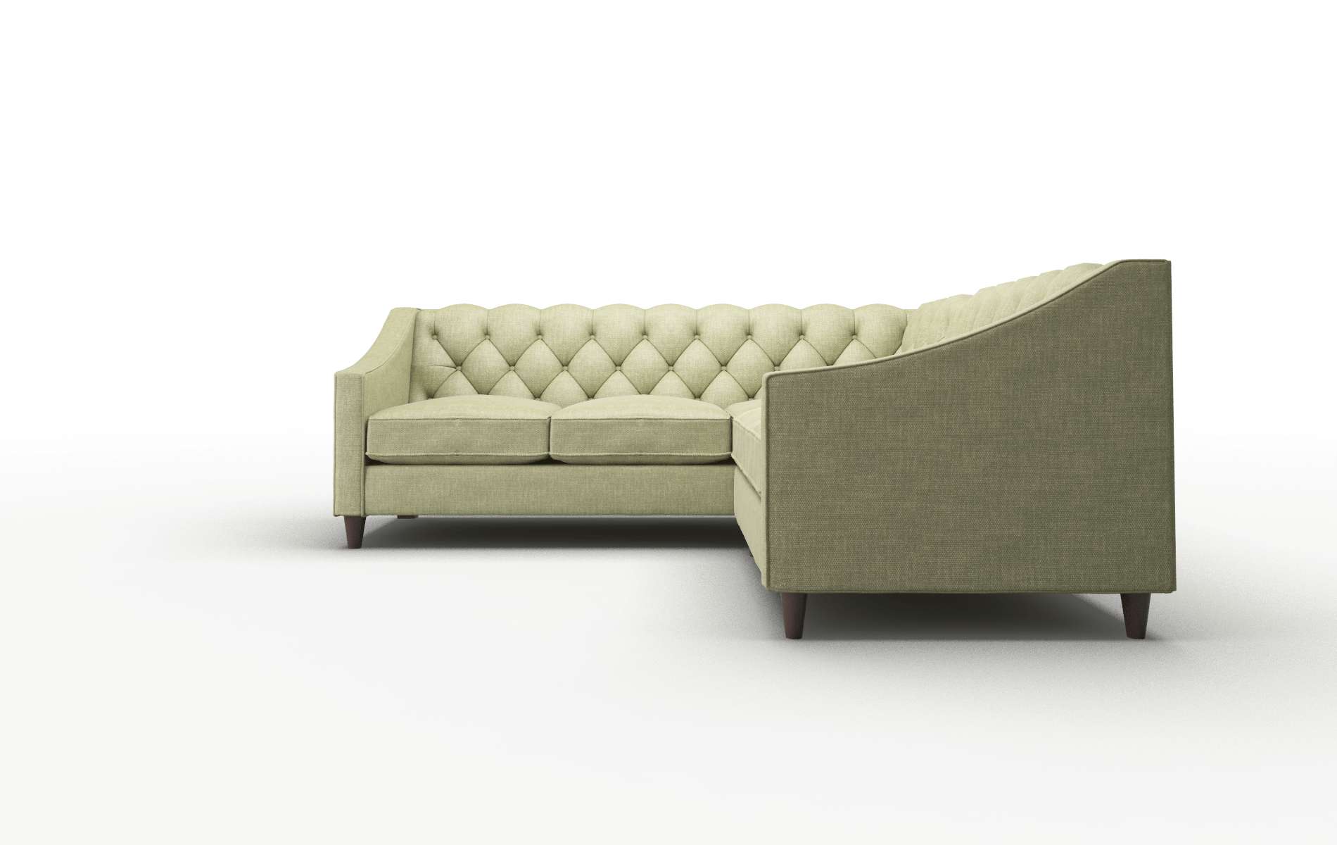 Manchester Dream_d Forest Sectional espresso legs 5