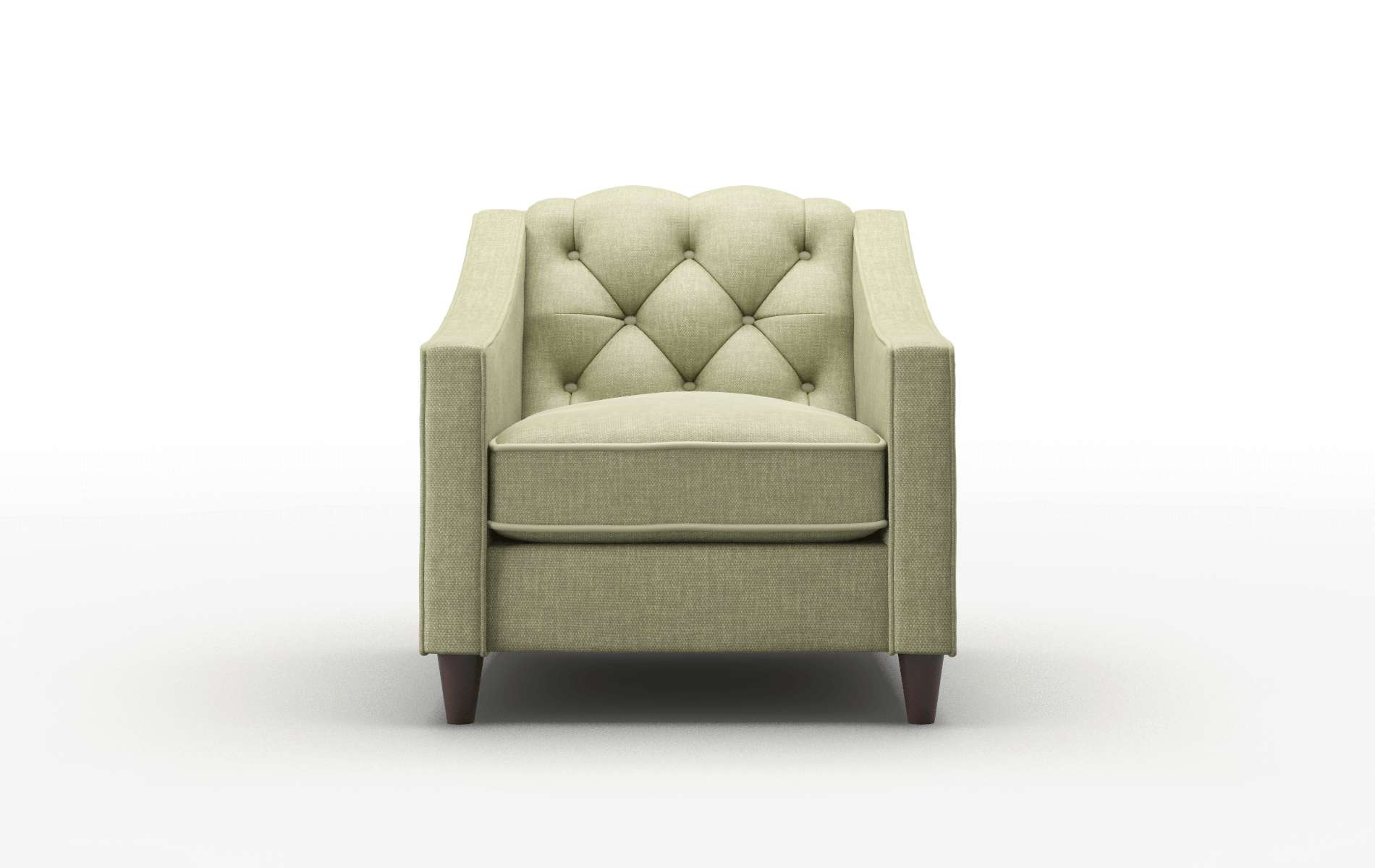 Manchester Durham Lime Chair espresso legs 1