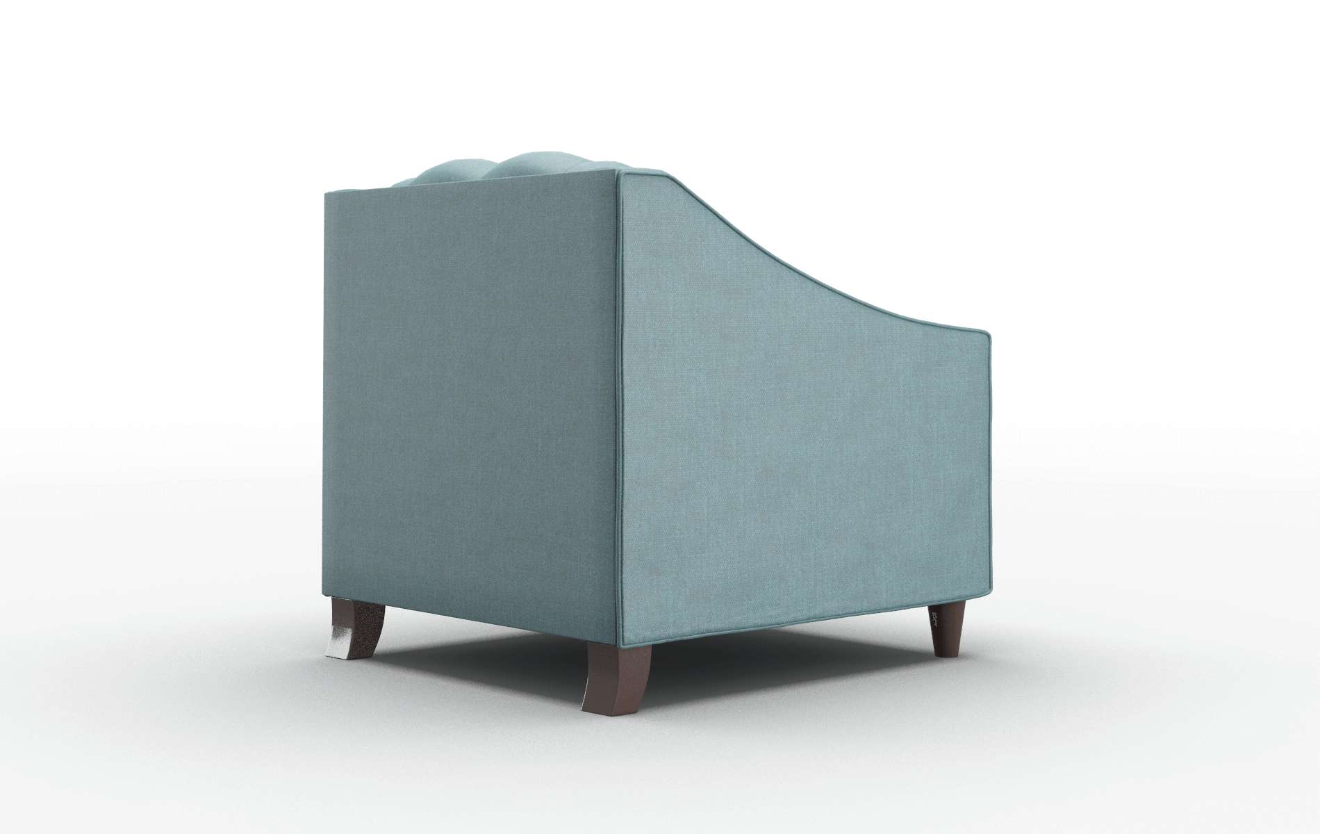 Manchester Elliot Teal Chair espresso legs 5