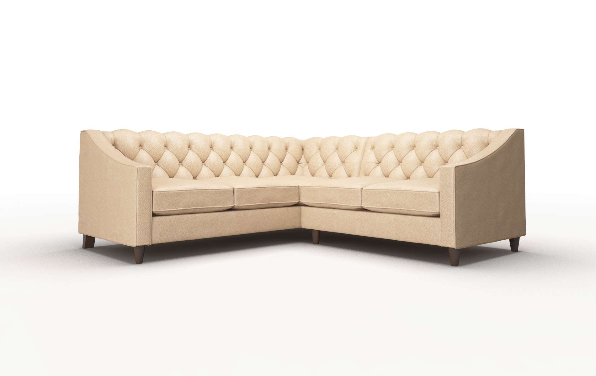 Manchester Ford dune Sectional Espresso Legs  1
