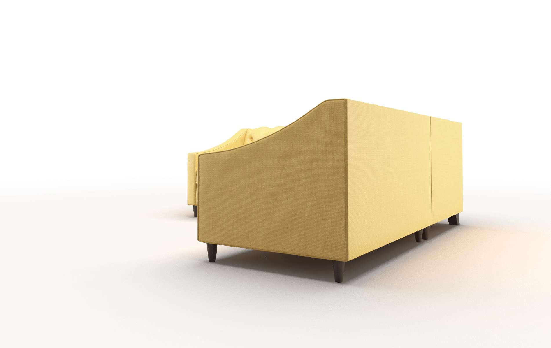 Manchester Glee Aglow Sectional espresso legs 4