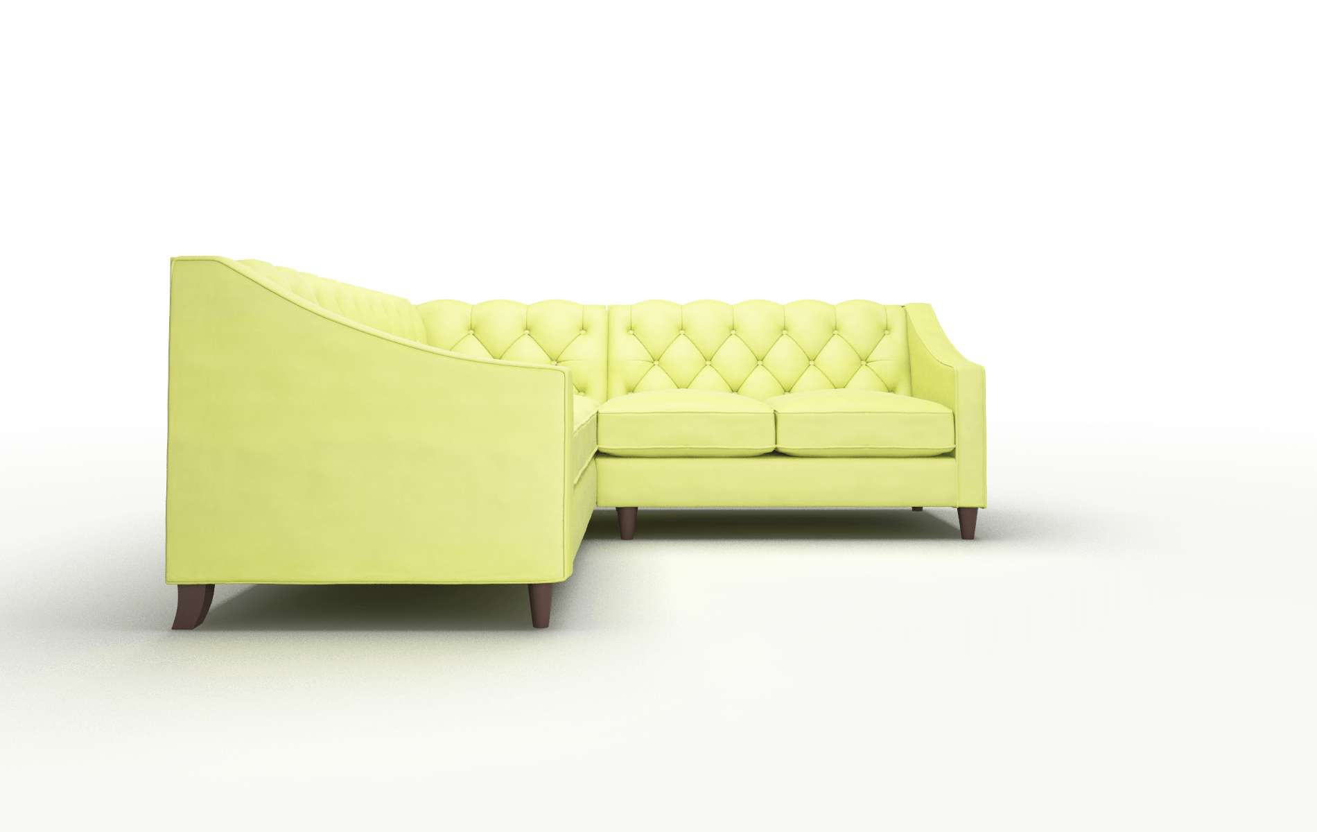 Manchester Hathaway Apple Sectional espresso legs 2