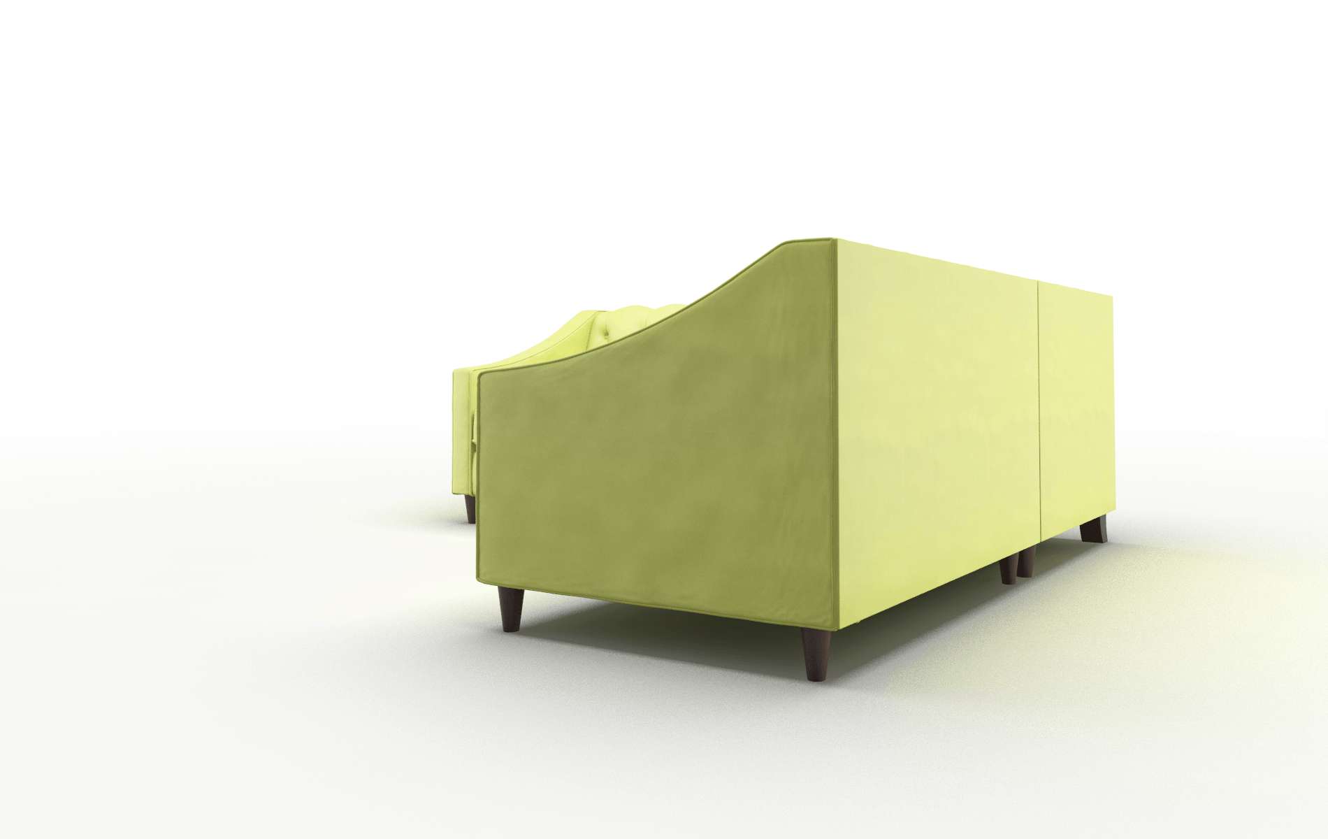 Manchester Hathaway Apple Sectional espresso legs 4