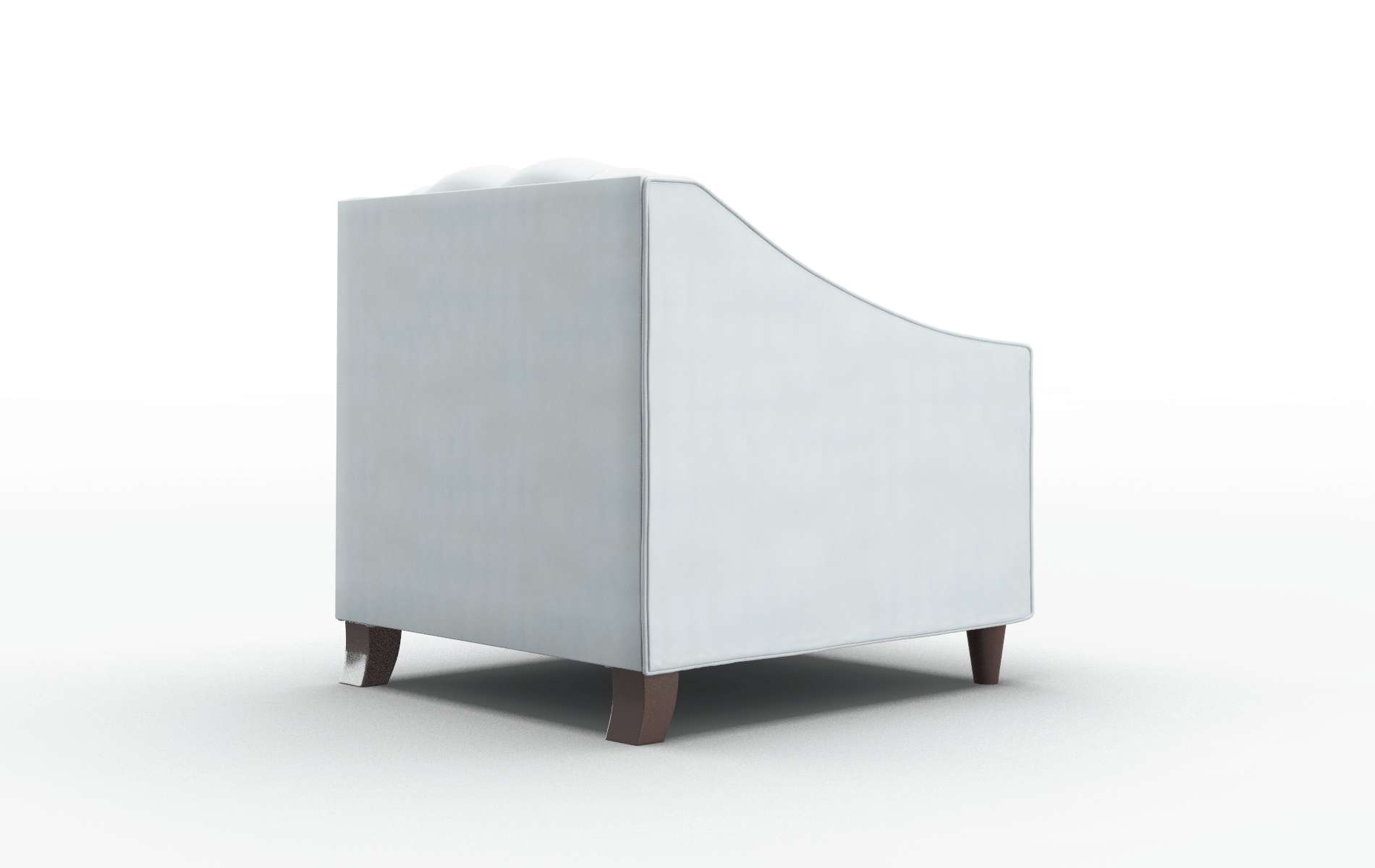 Manchester Hathaway Aqua Chair espresso legs 5