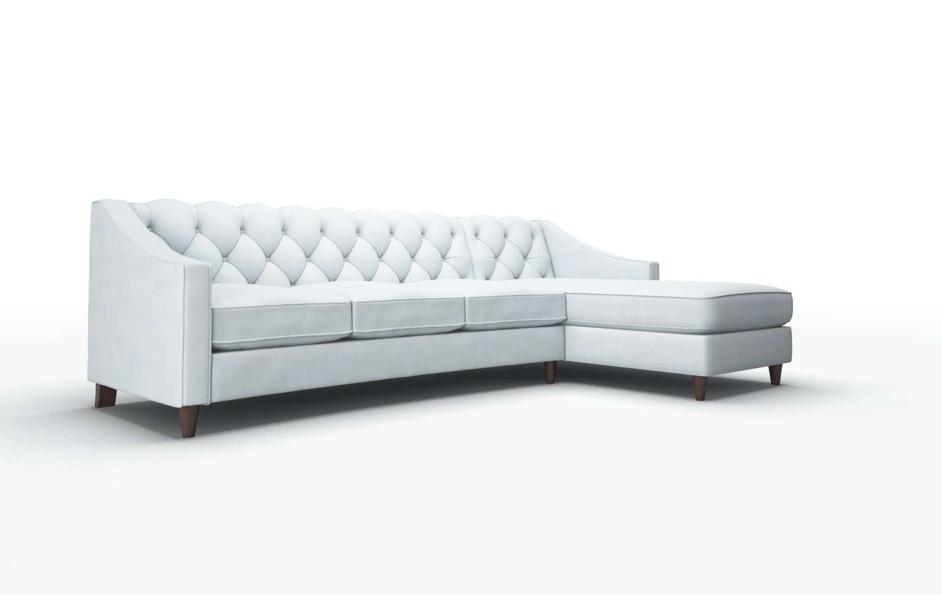 Manchester Hathaway Aqua Panel espresso legs 2