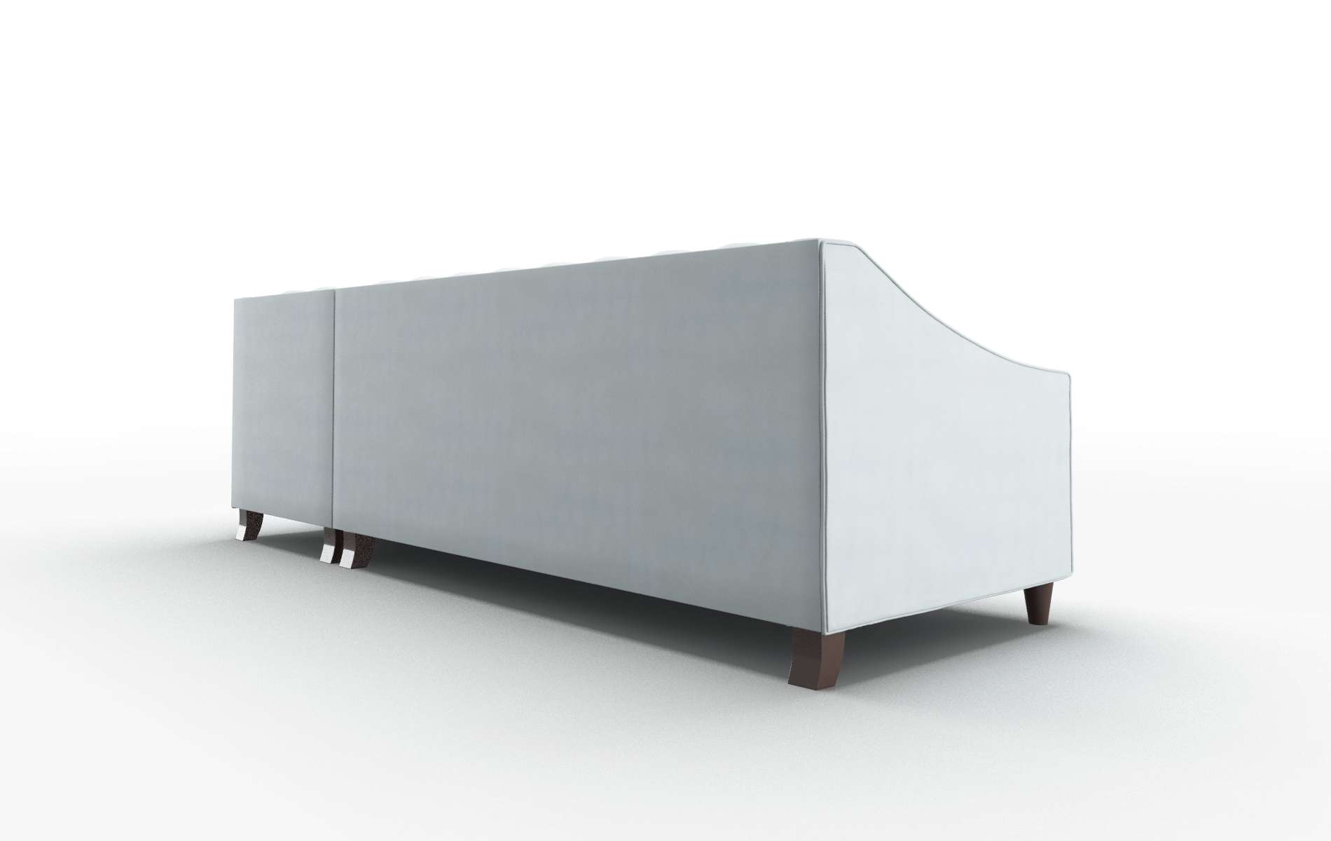 Manchester Hathaway Aqua Panel espresso legs 5