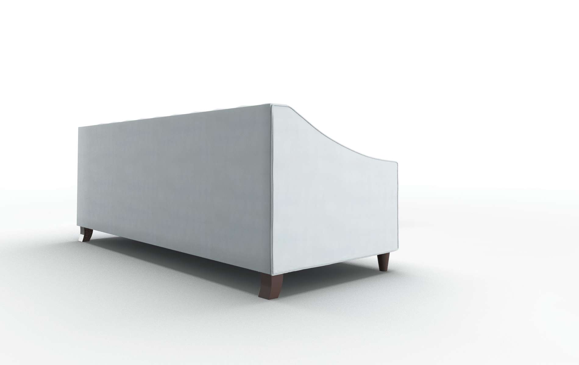 Manchester Hathaway Aqua Sectional espresso legs 3