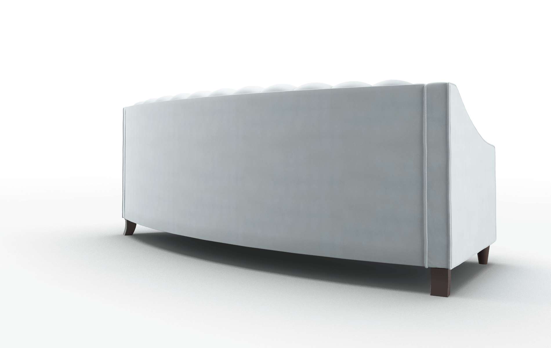 Manchester Hathaway Aqua Sofa espresso legs 5