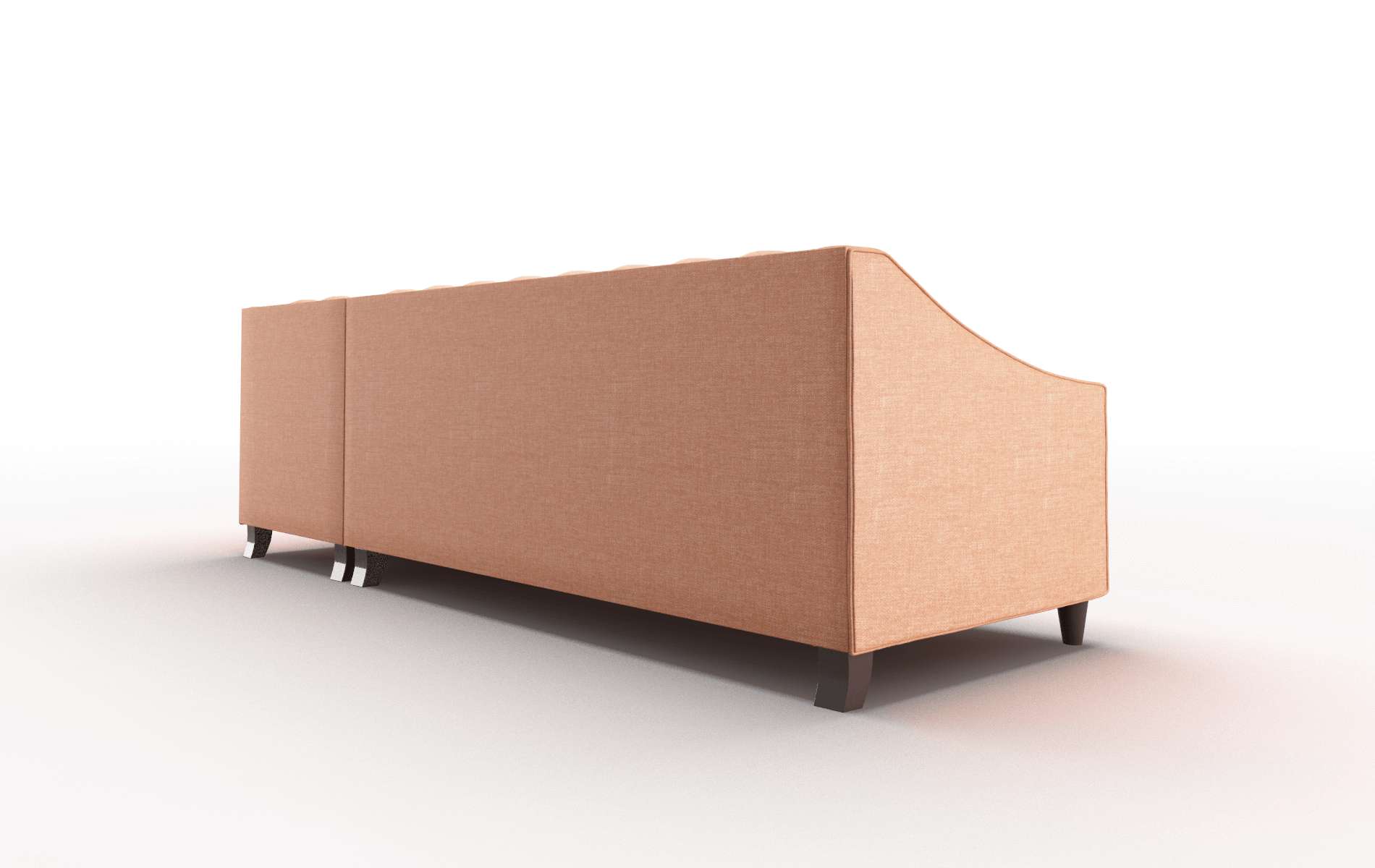 Manchester Hepburn Appricot Panel espresso legs 5