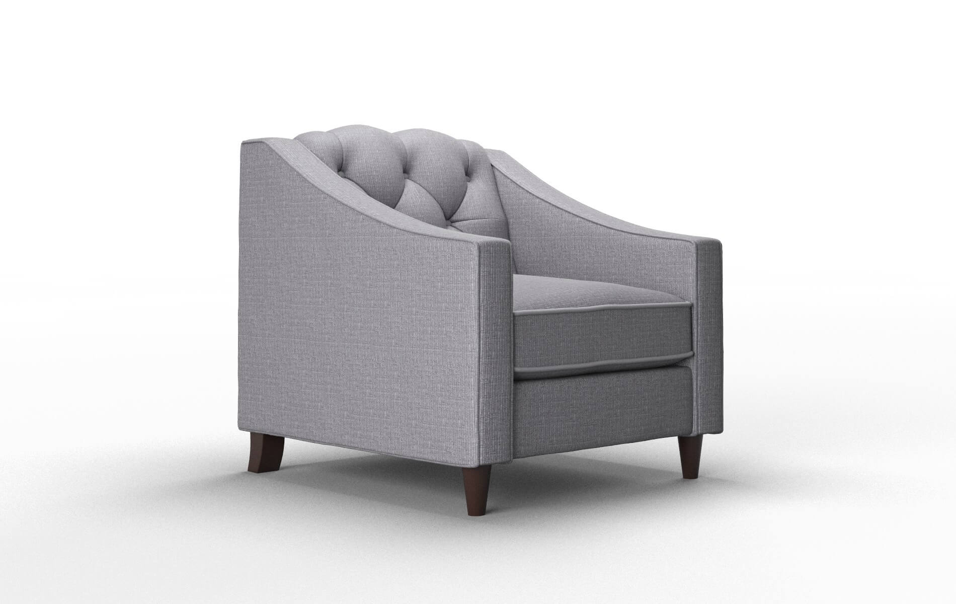 Manchester Insight Denim Chair espresso legs 2