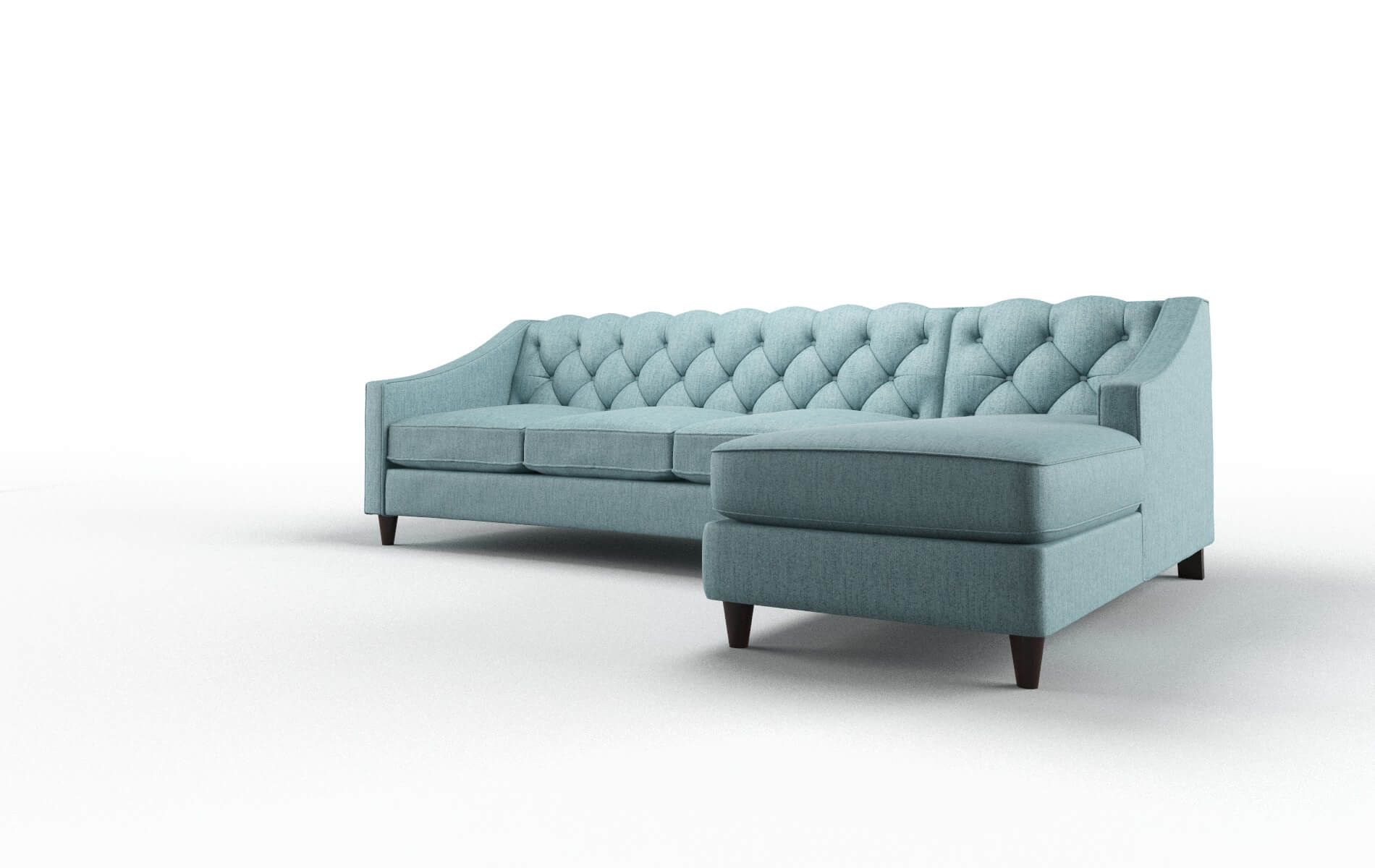 Manchester Insight Peacock Panel espresso legs 4