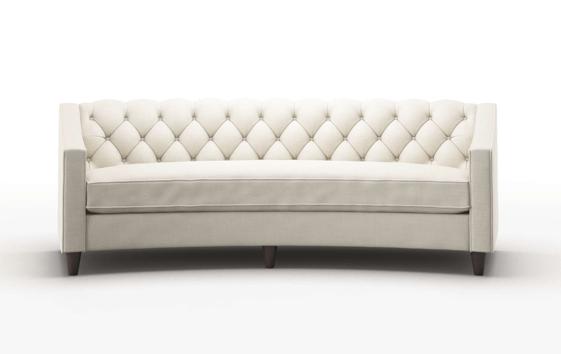 Manchester Keylargo Almond Sofa espresso legs 1