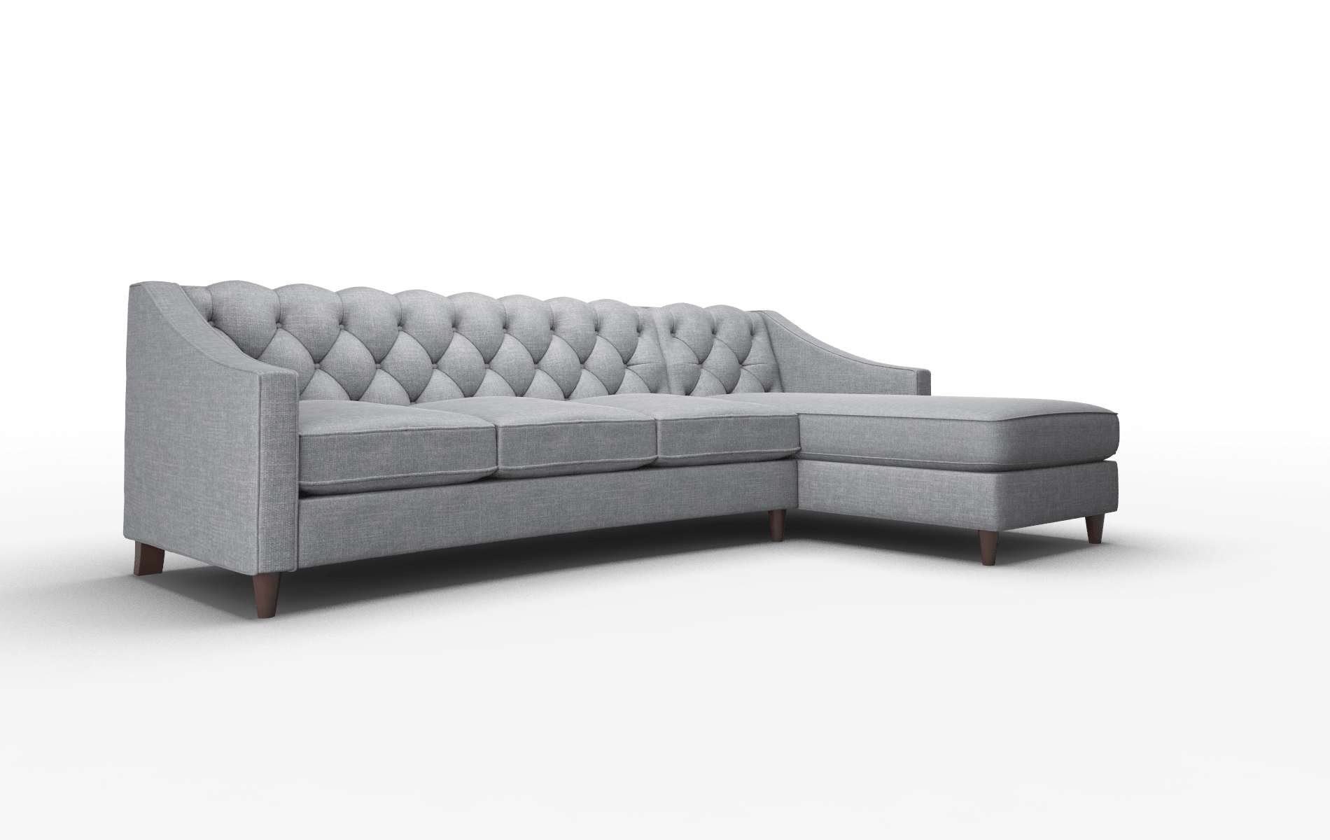 Manchester Keylargo Graphite Panel espresso legs 2