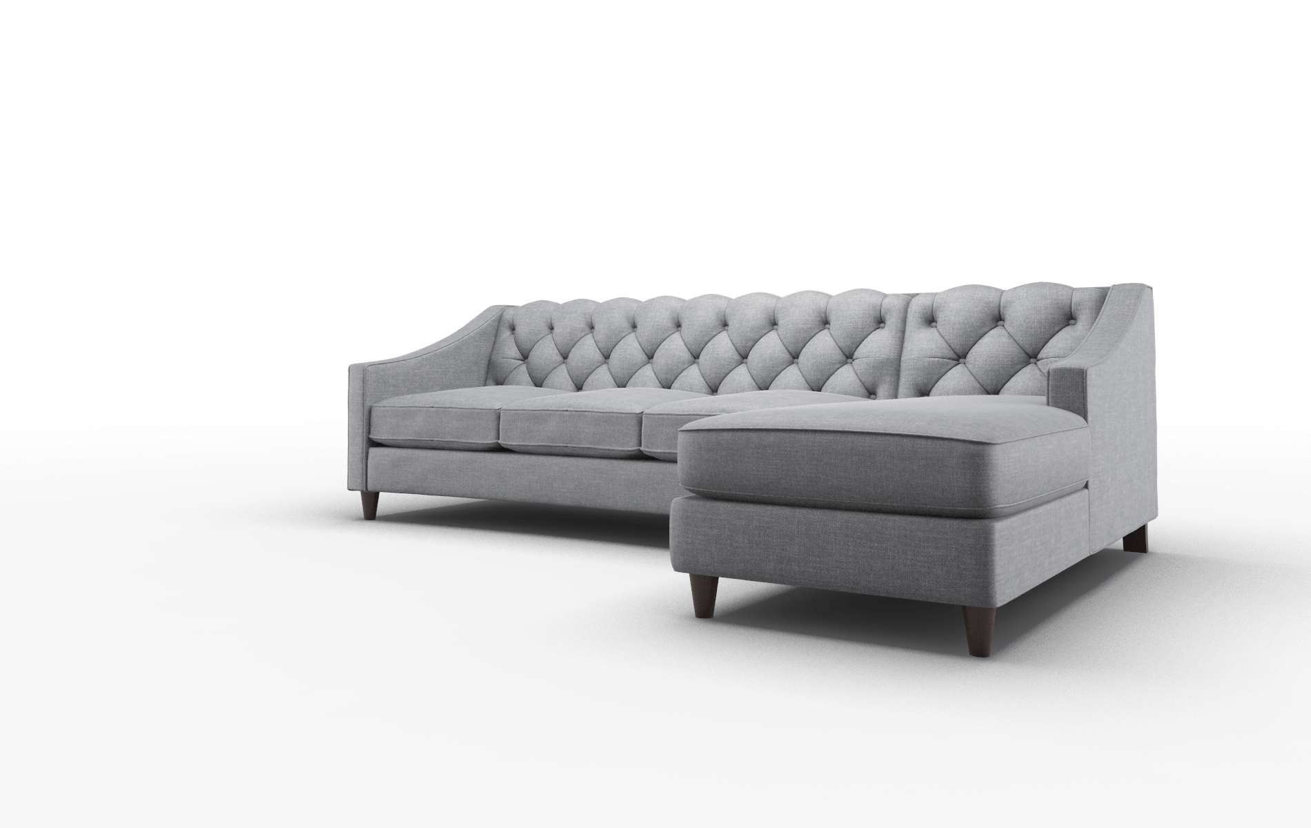 Manchester Keylargo Graphite Panel espresso legs 4