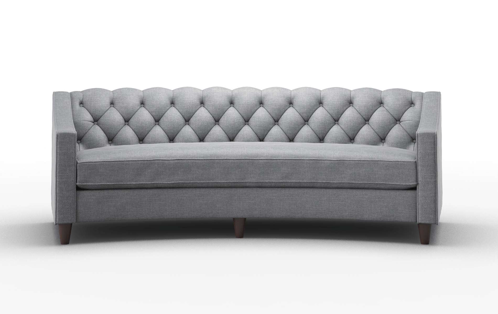 Manchester Keylargo Graphite Sofa espresso legs 1