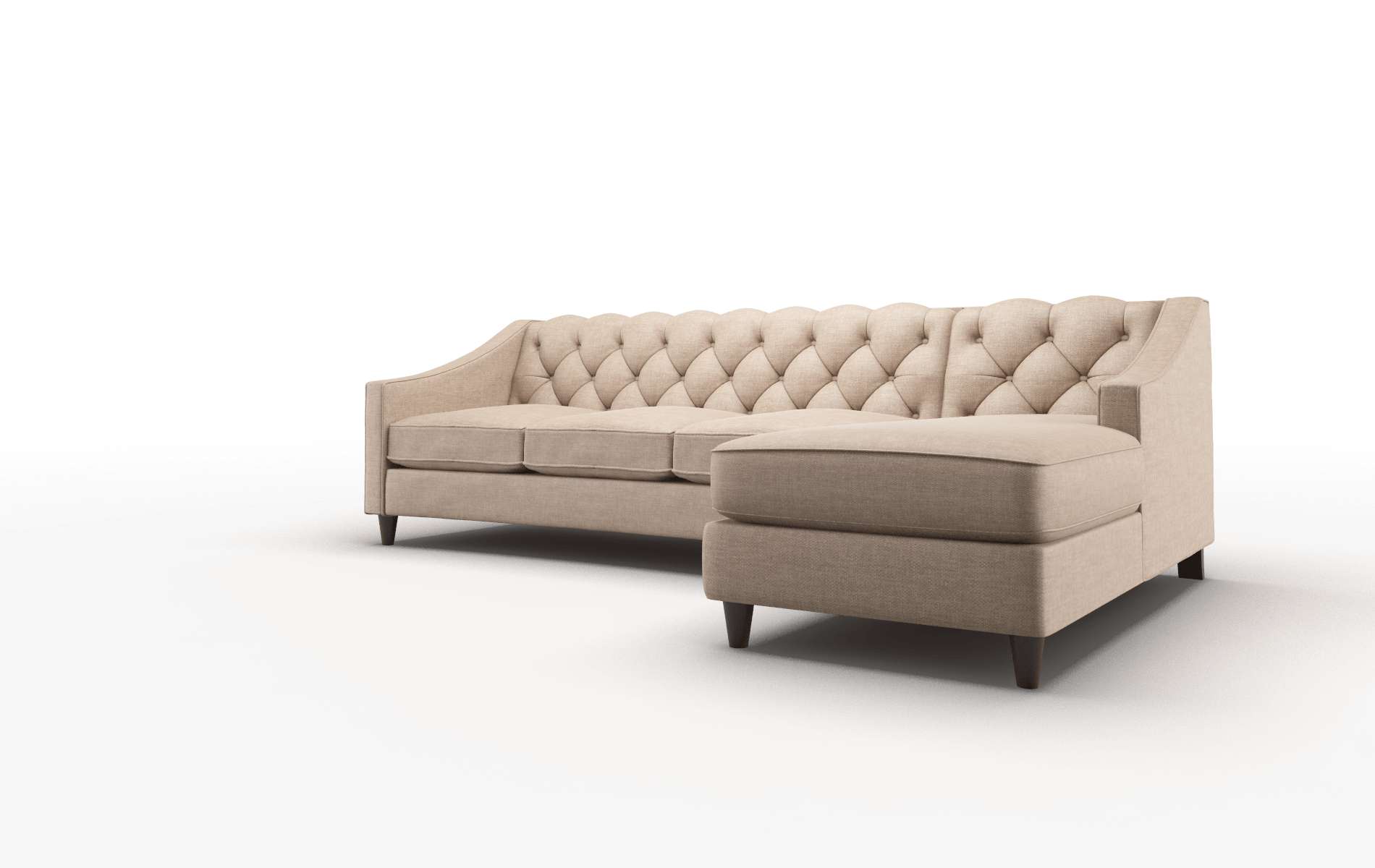 Manchester Keylargo Mink Panel espresso legs 4