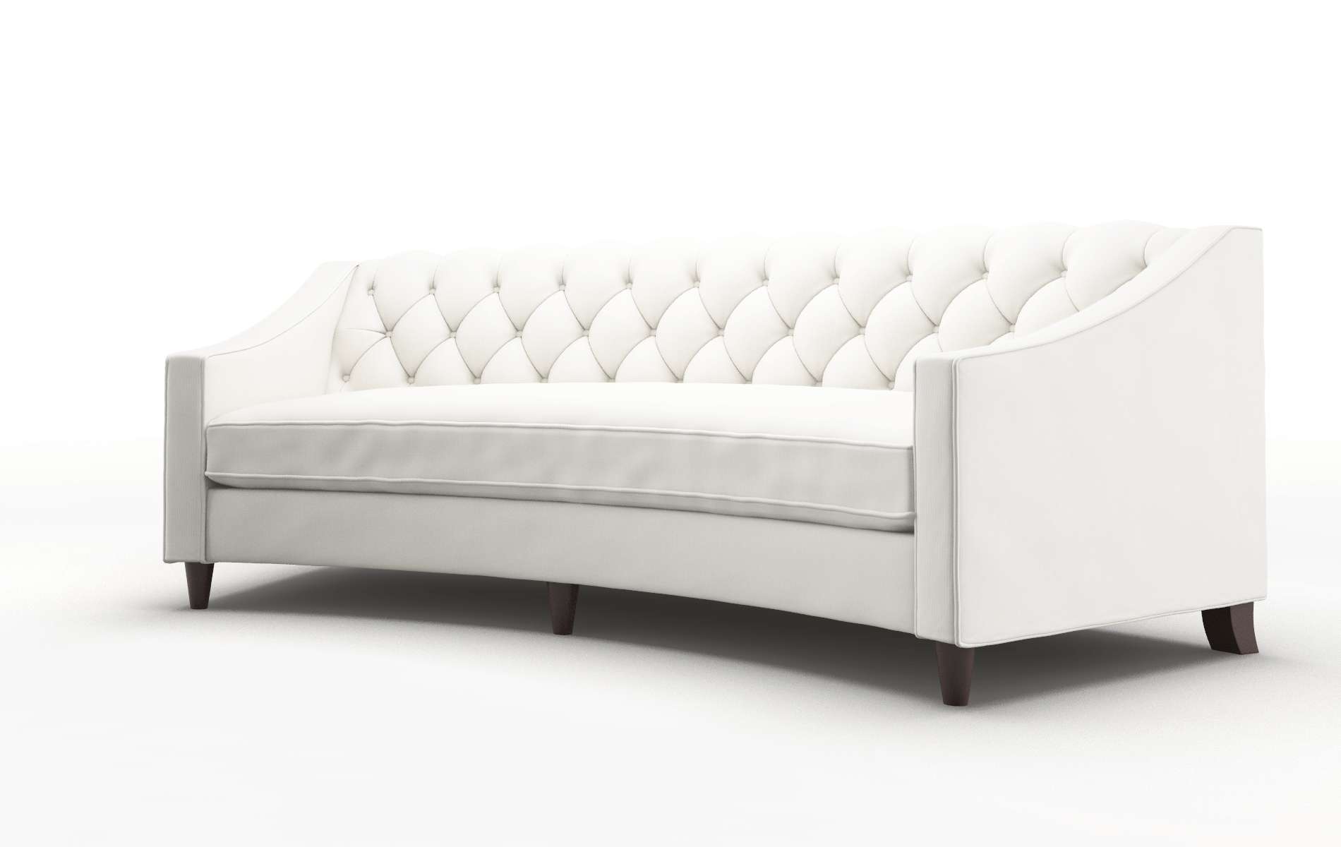 Manchester Keylargo Oatmeal Sofa espresso legs 4