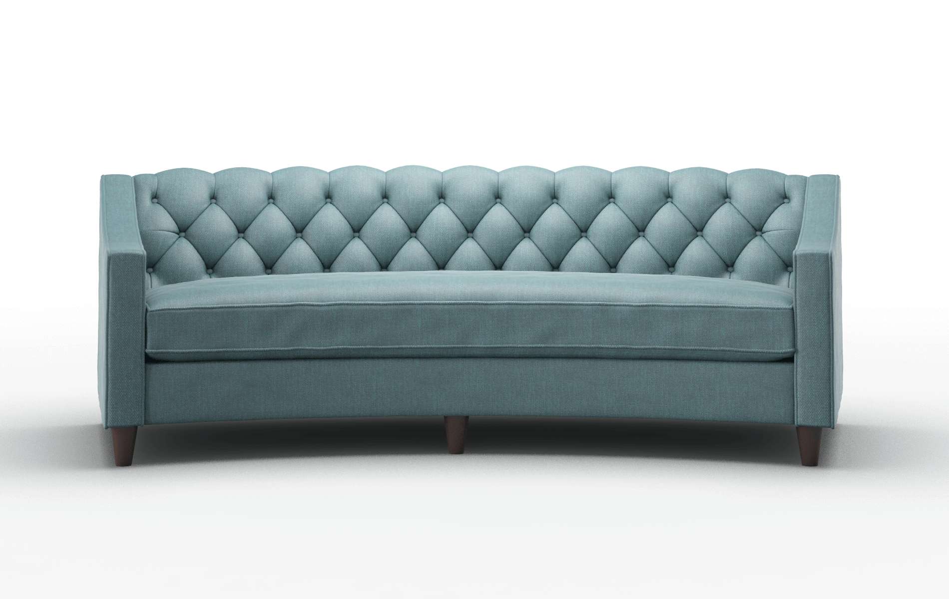 Manchester Keylargo Zenithteal Sofa espresso legs 1