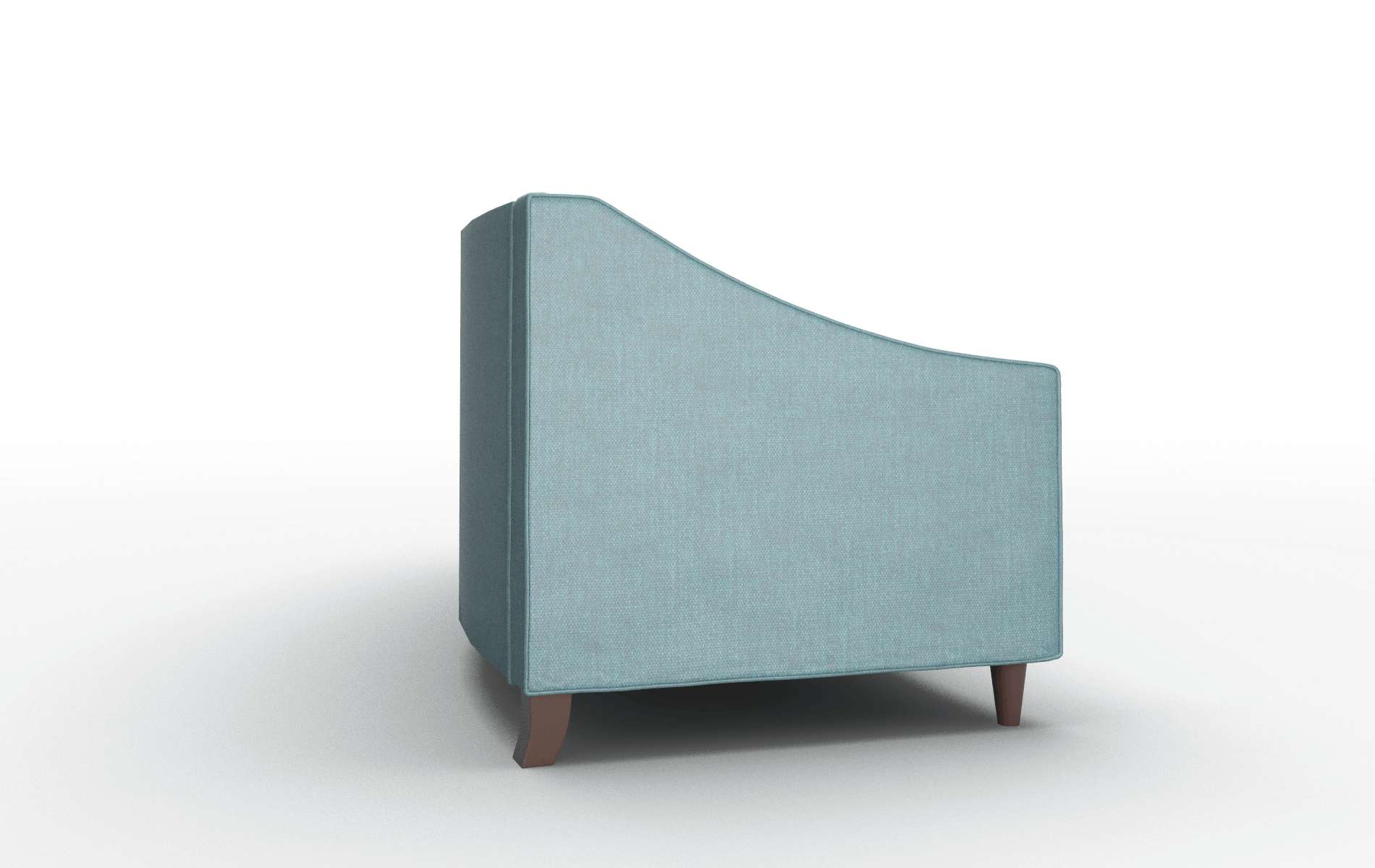 Manchester Leslie Peacock Sofa espresso legs 3