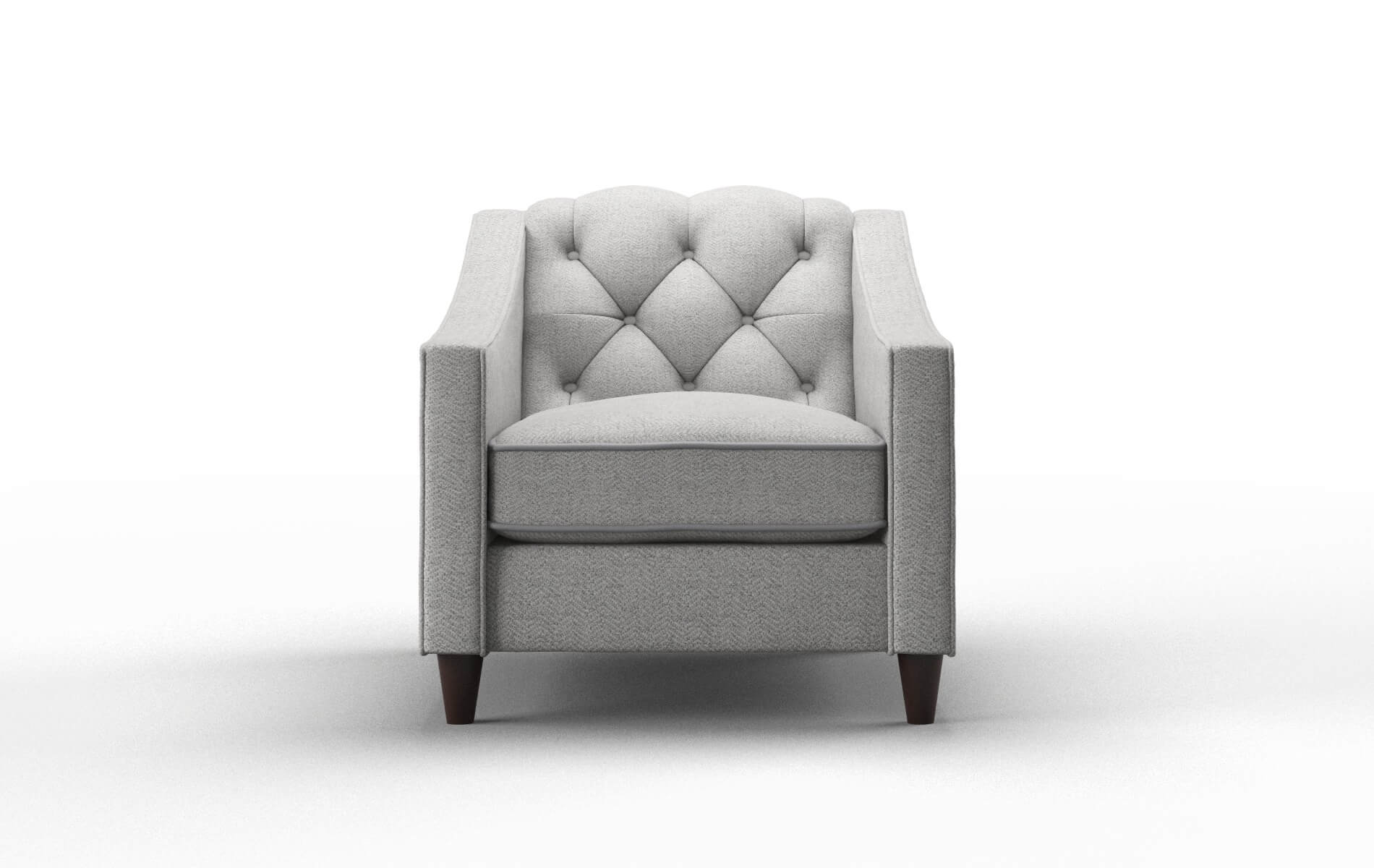 Manchester Malibu Dove Chair espresso legs 1