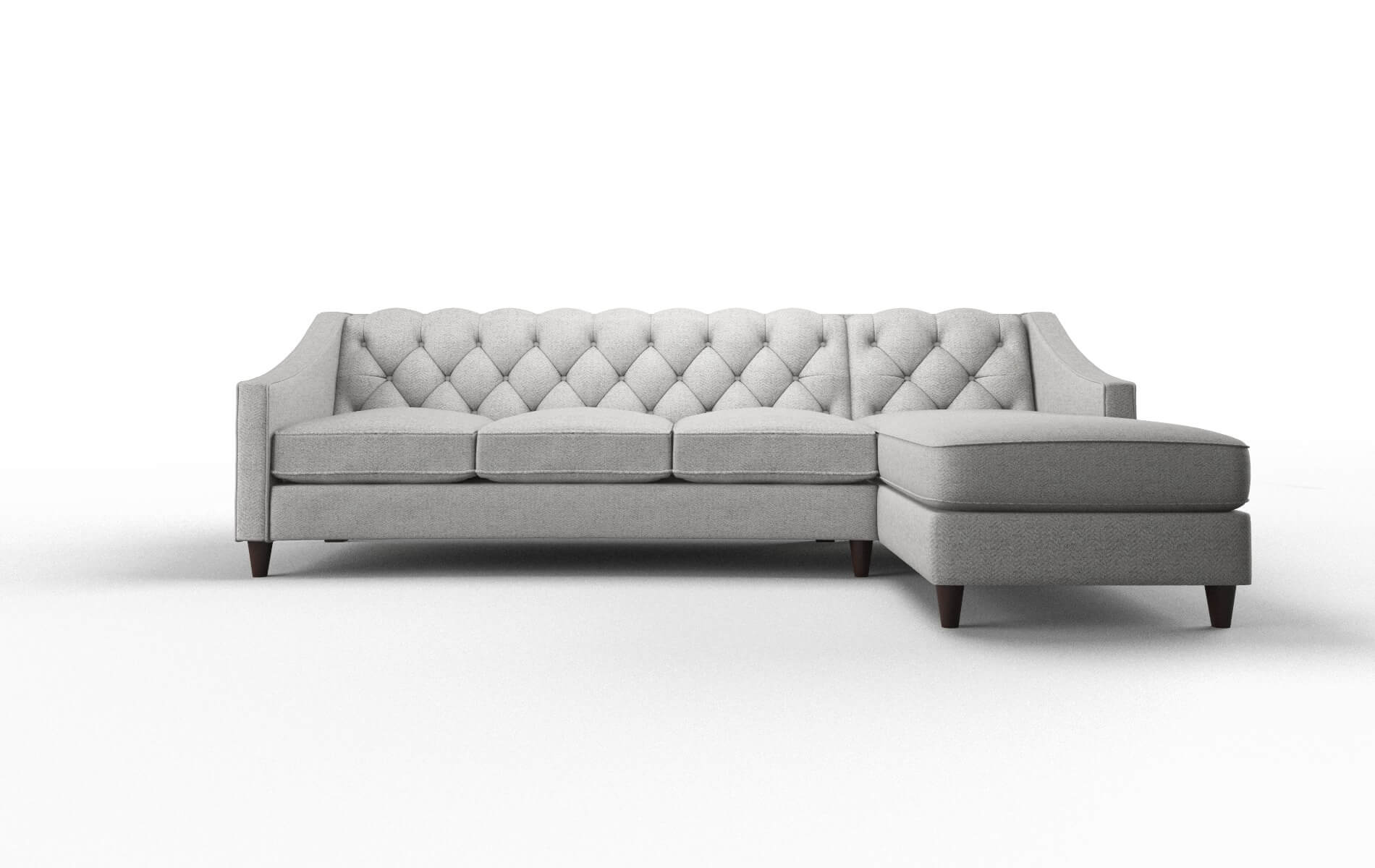 Manchester Malibu Dove Panel espresso legs 1