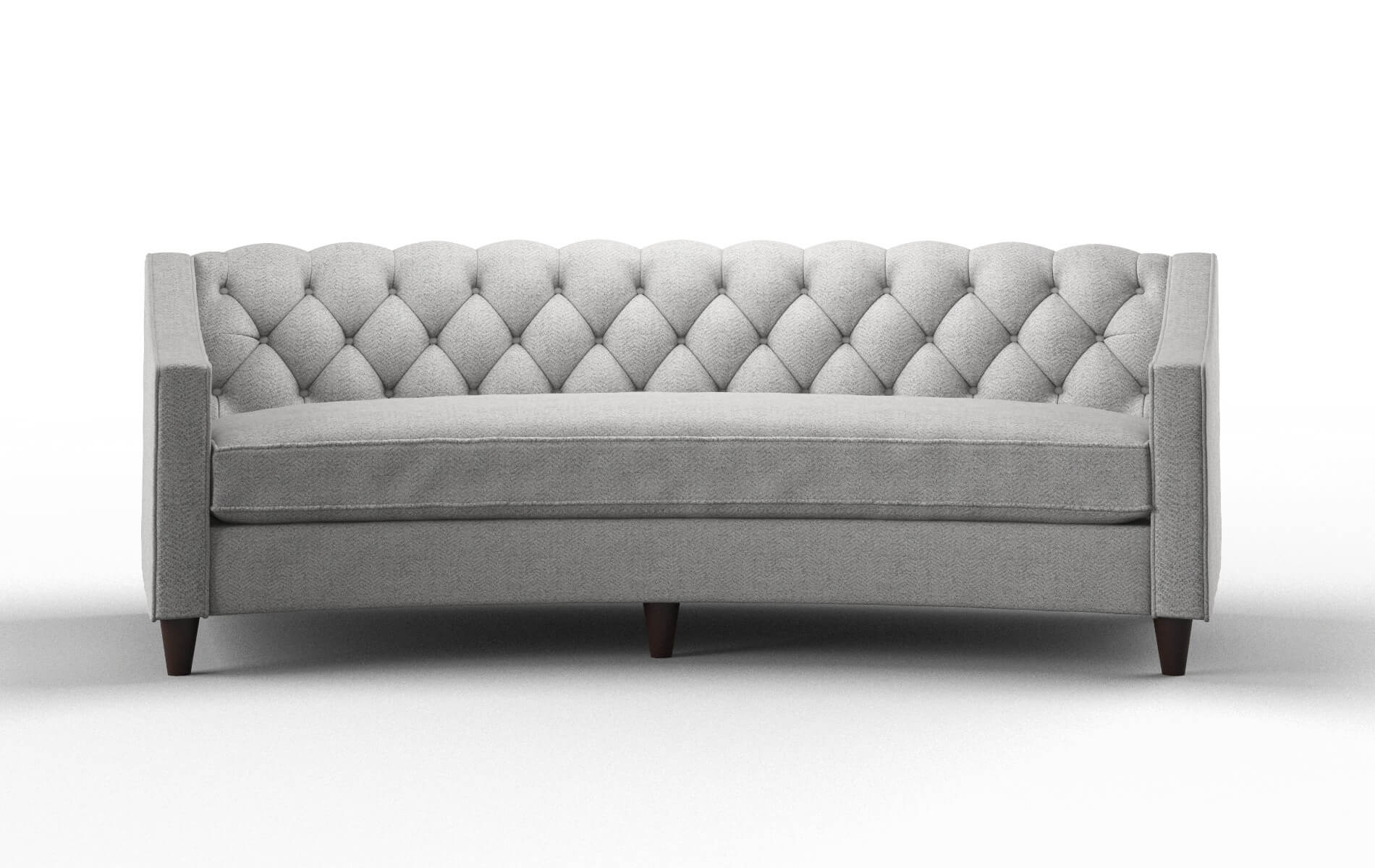 Manchester Malibu Dove Sofa espresso legs 1