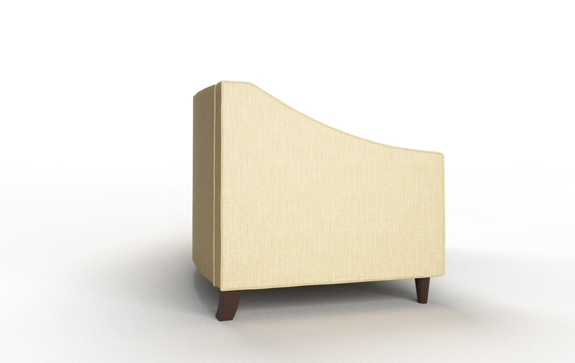 Manchester Malibu Maize Sofa espresso legs 3