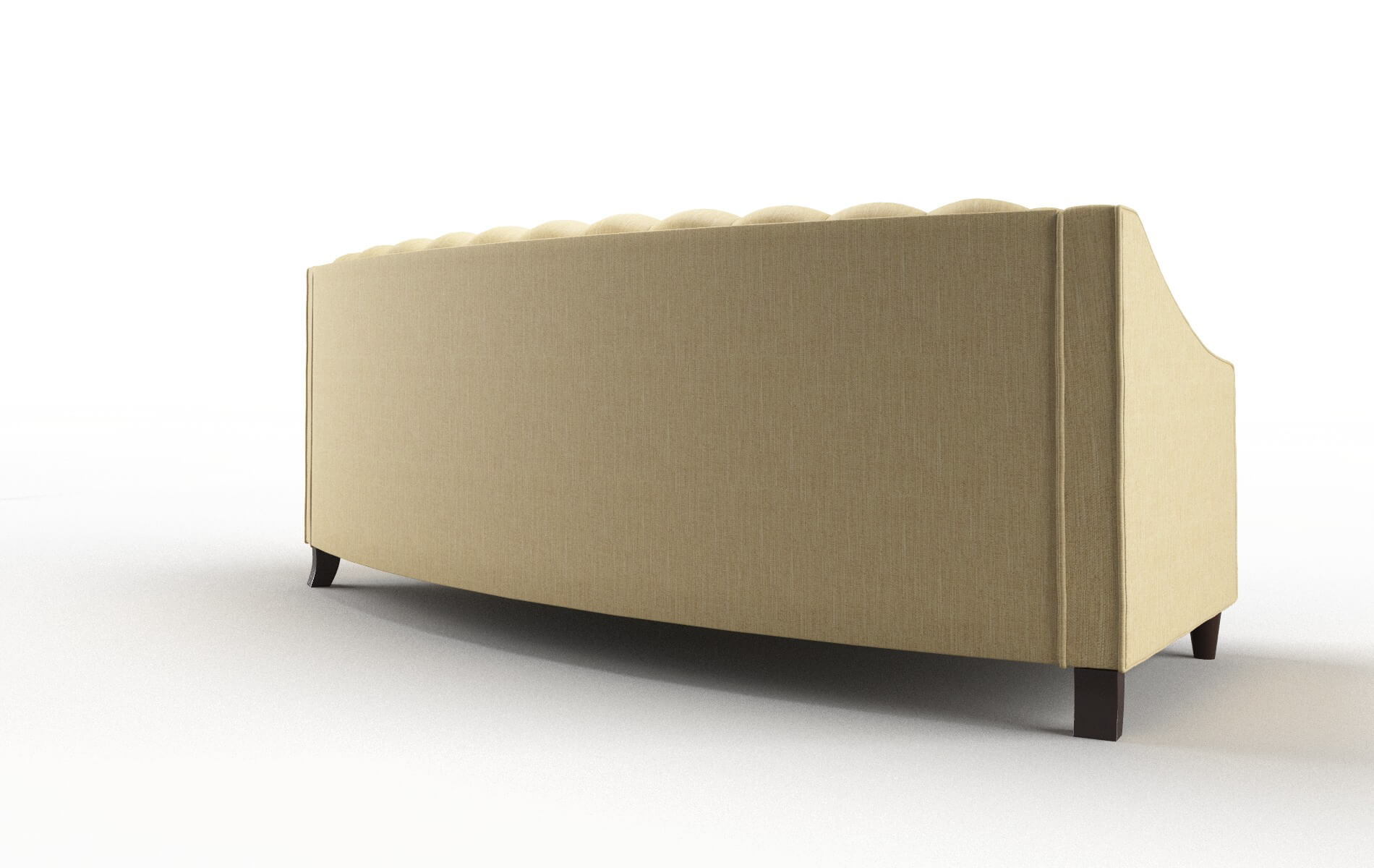 Manchester Malibu Maize Sofa espresso legs 5