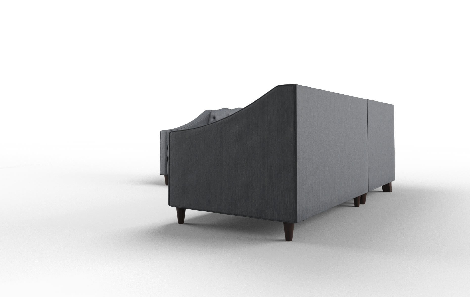 Manchester Malibu Sea Sectional espresso legs 4