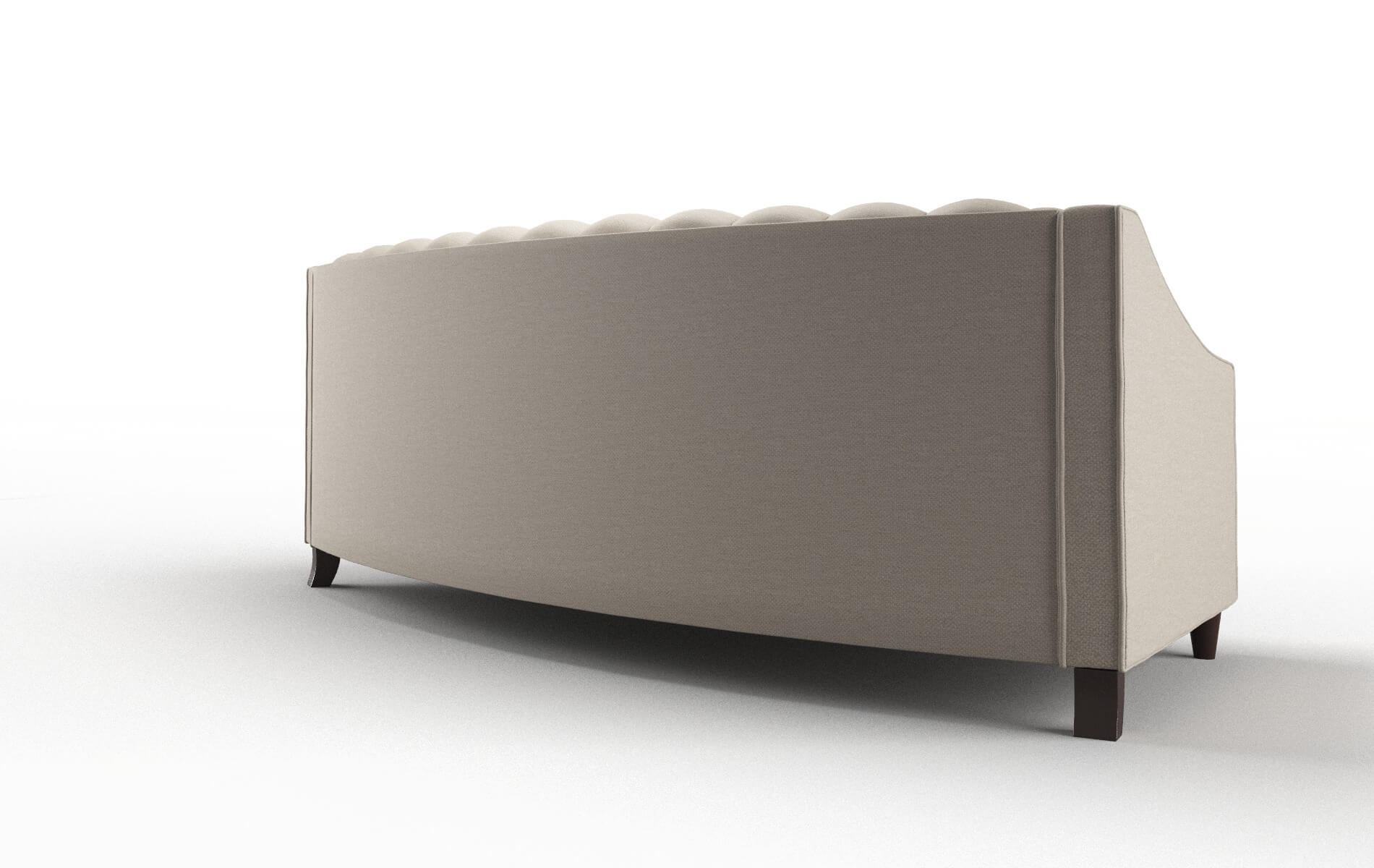 Manchester Naples Almond Sofa espresso legs 5