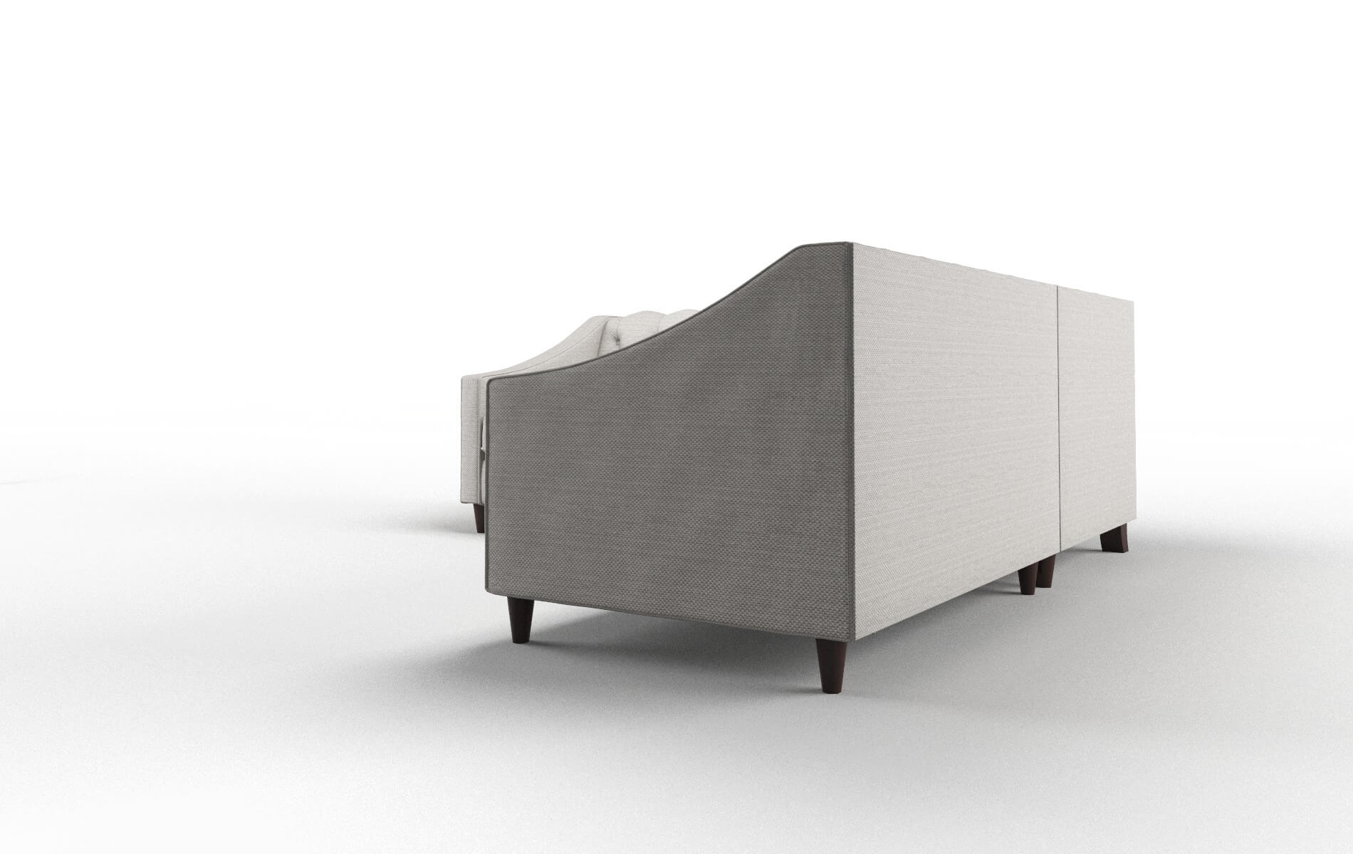 Manchester Naples Ash Sectional espresso legs 4