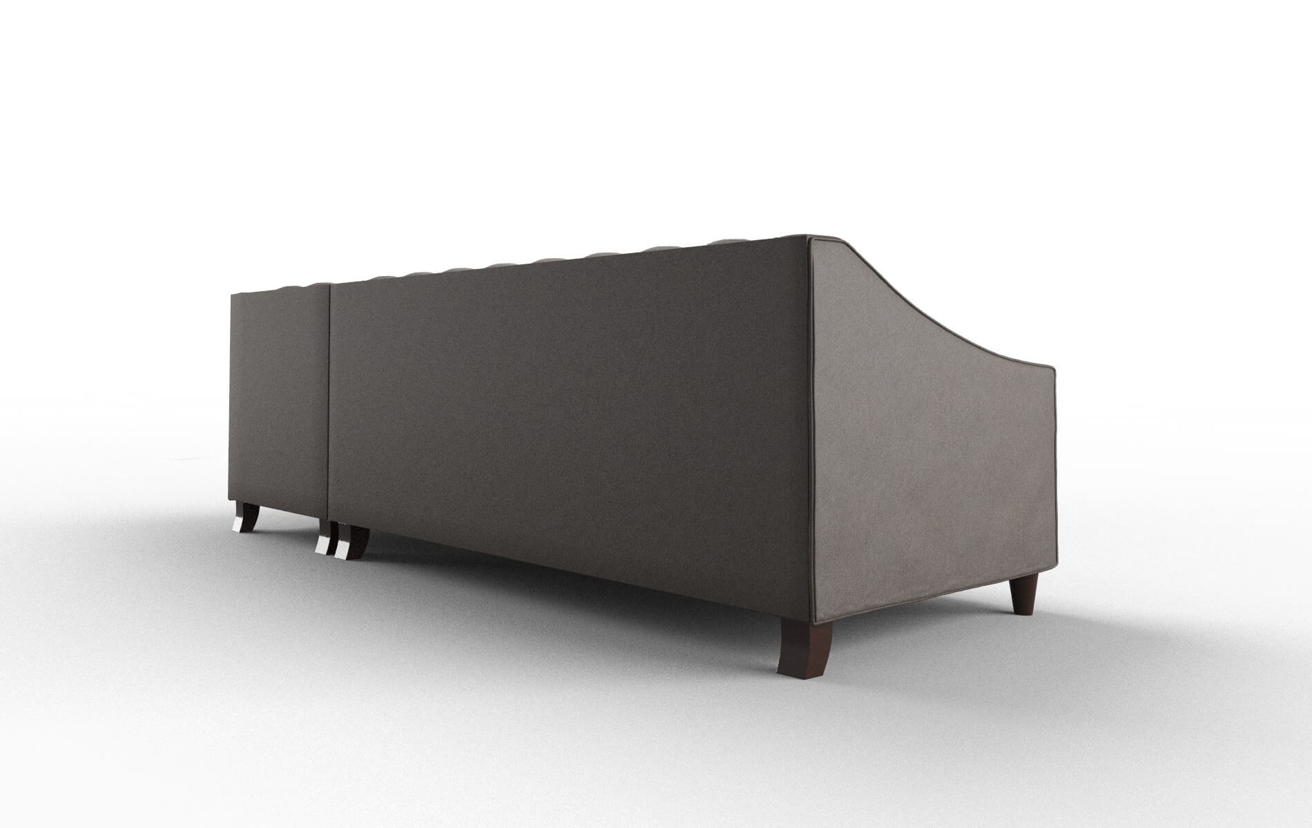 Manchester Naples Graphite Panel espresso legs 5