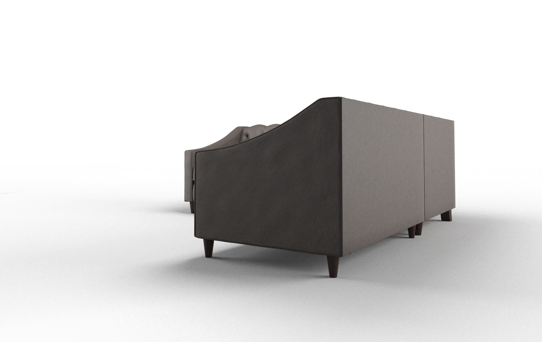 Manchester Naples Graphite Sectional espresso legs 4